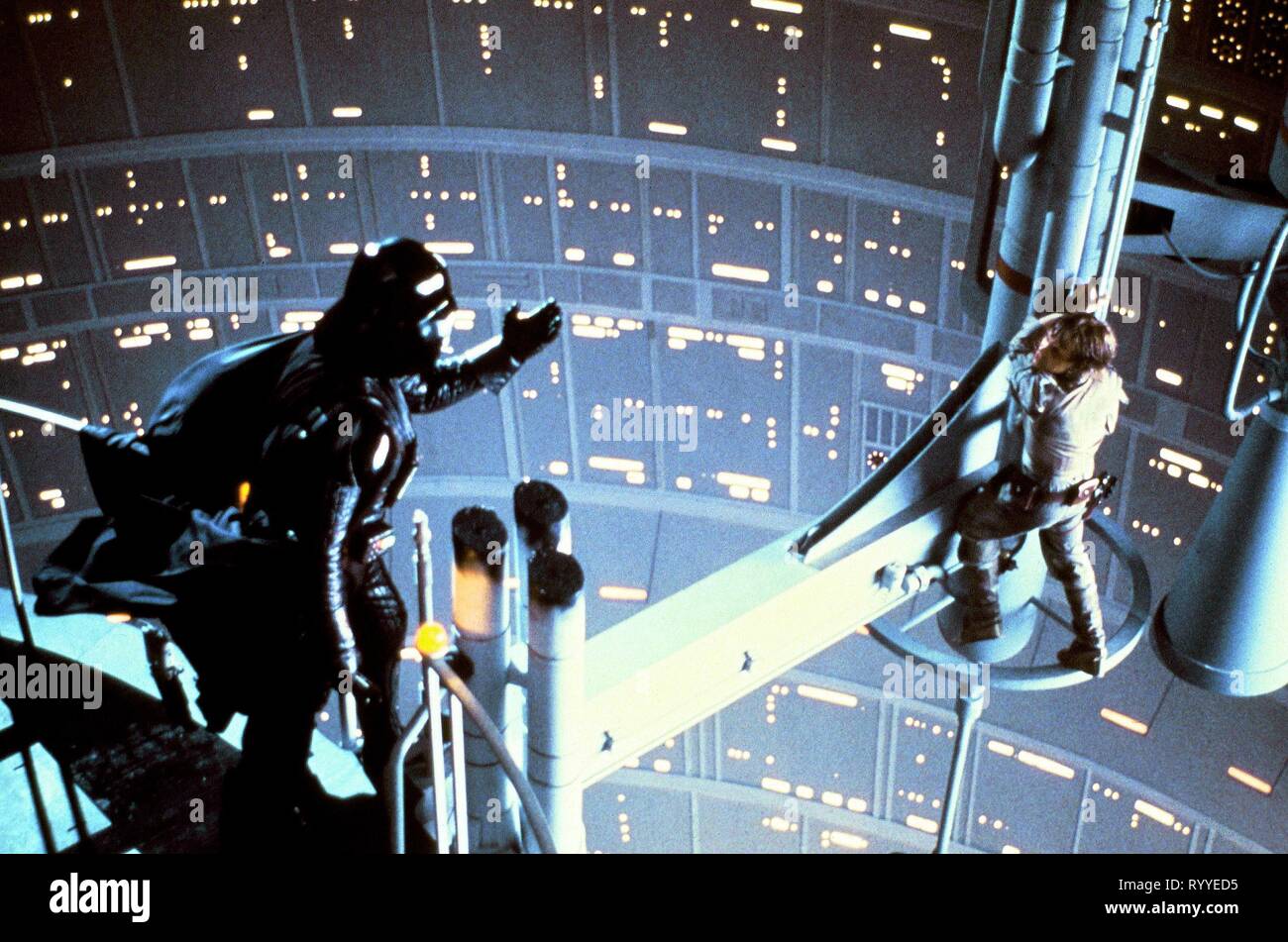 PROWSE,HAMILL, Star Wars: Episodio V - l'impero colpisce ancora, 1980 Foto Stock
