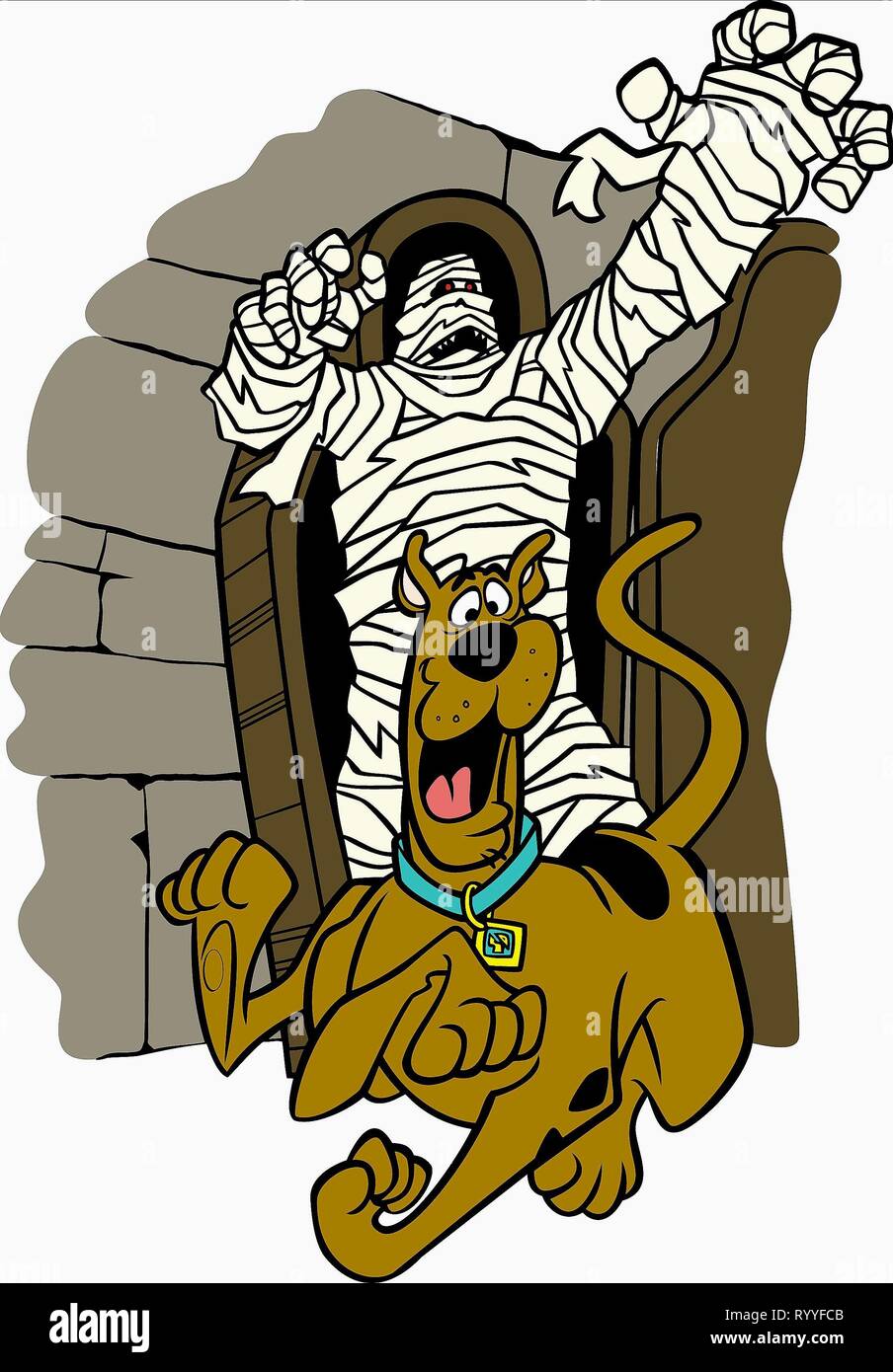 SCOOBY,mummia, SCOOBY-doo, 1985 Foto Stock
