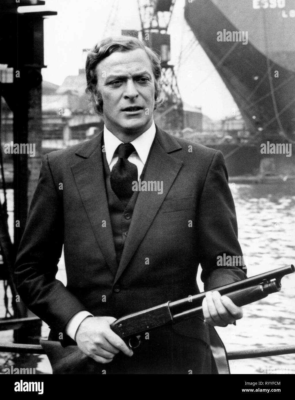 MICHAEL CAINE, GET CARTER, 1971 Foto Stock