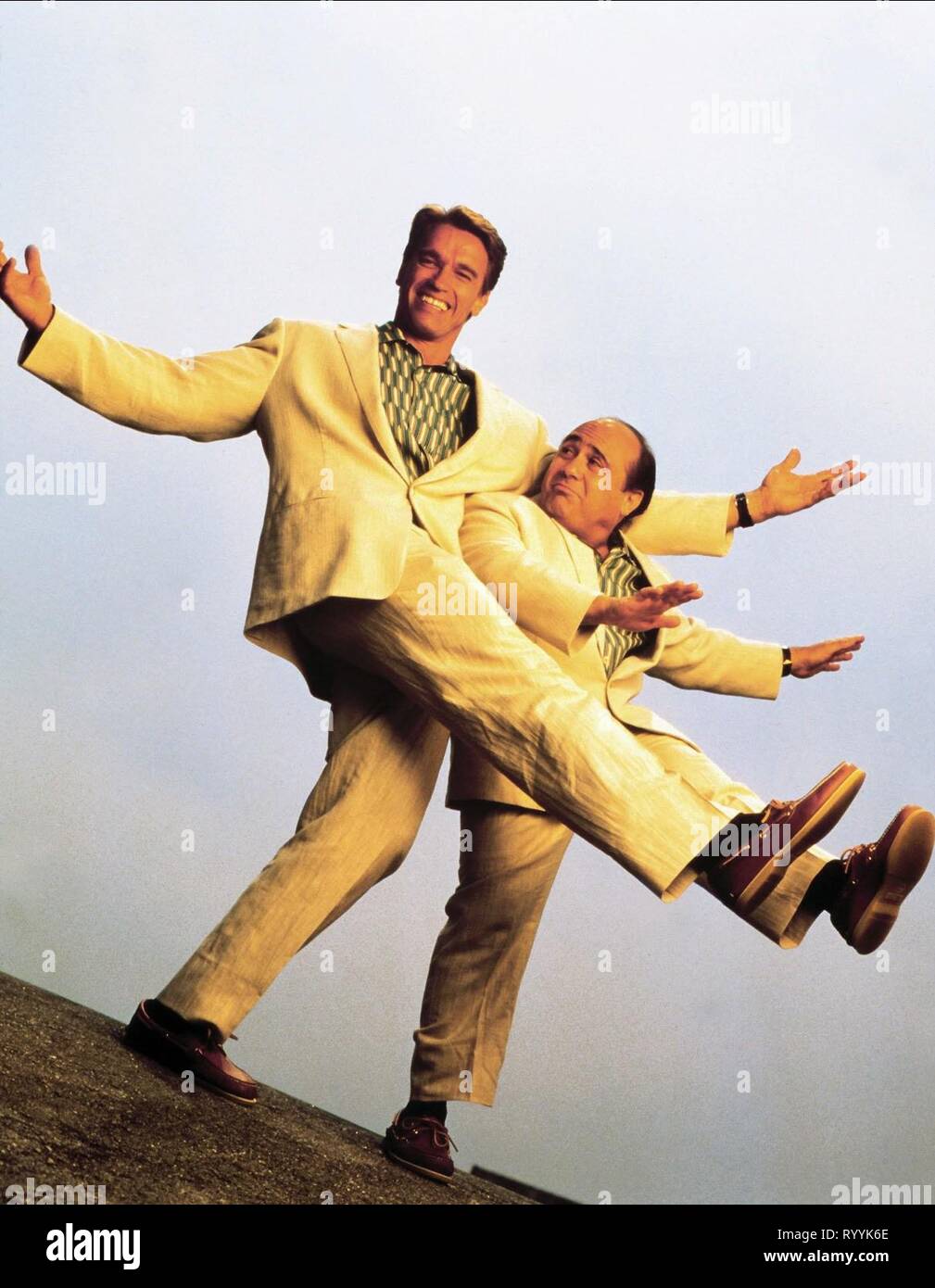 ARNOLD SCHWARZENEGGER, DANNY DEVITO, gemelli, 1988 Foto Stock