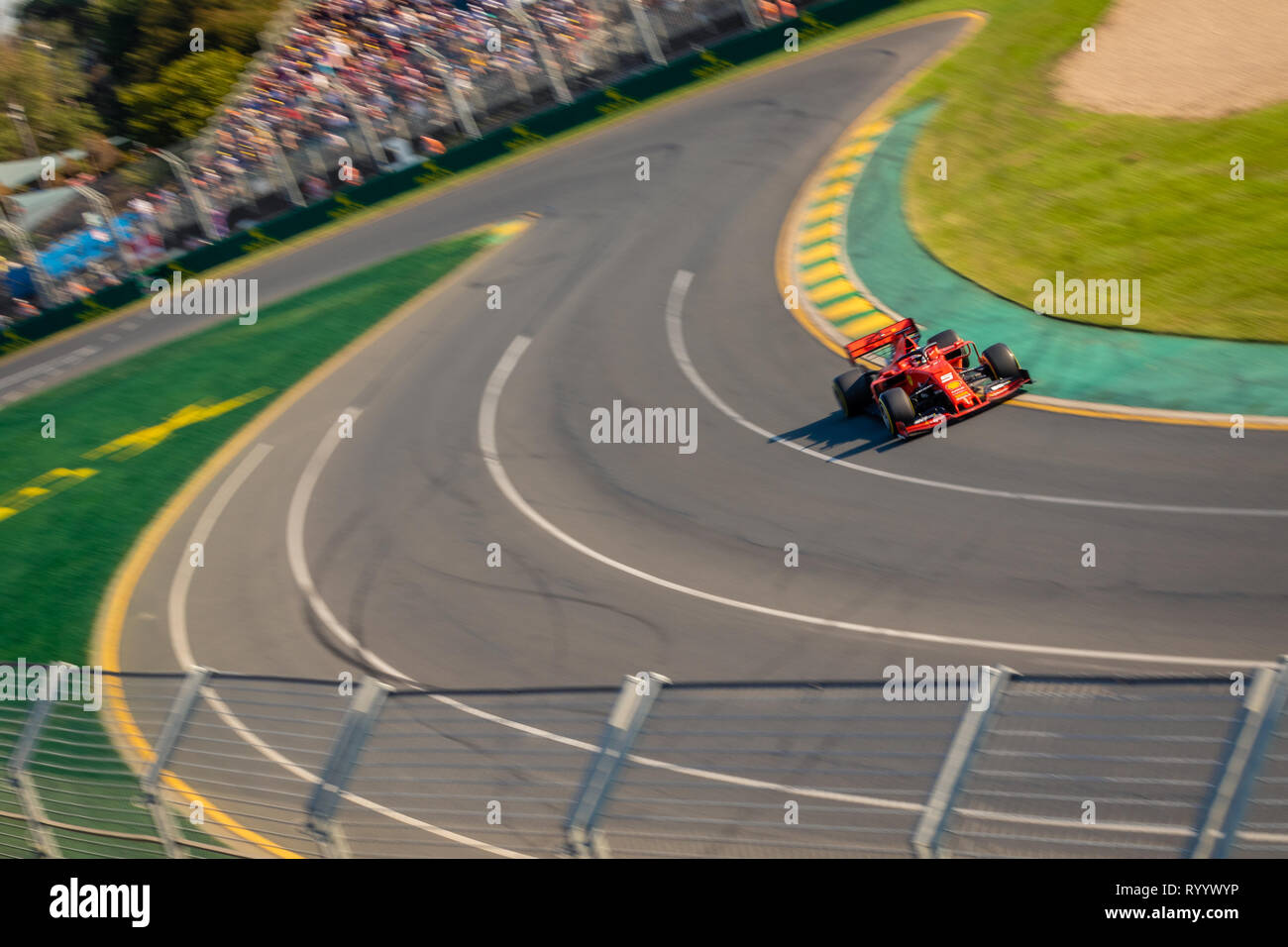 Melbourne, Australia. 16 Mar, 2019. MELBOURNE, Australia - 16 marzo :n qualifica durante il periodo della Formula 1 Rolex Australian Grand Prix 2019 all'Albert Park Lake, Australia il 16 marzo 2019. Credito: Dave Hewison sport/Alamy Live News Foto Stock