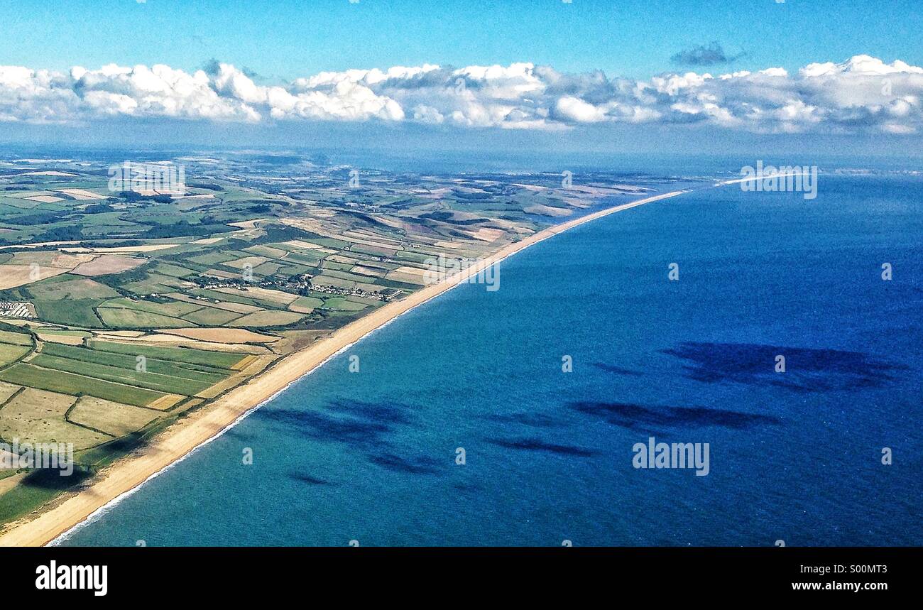 Chesil Beach Foto Stock