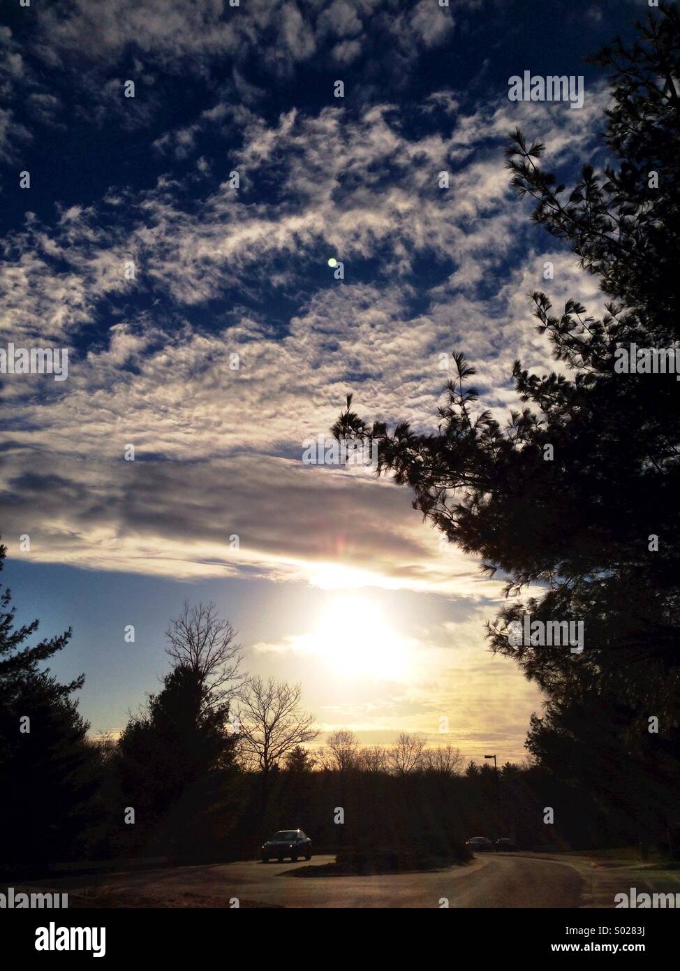 Ora magica - Immagine stock catturata con smartphone