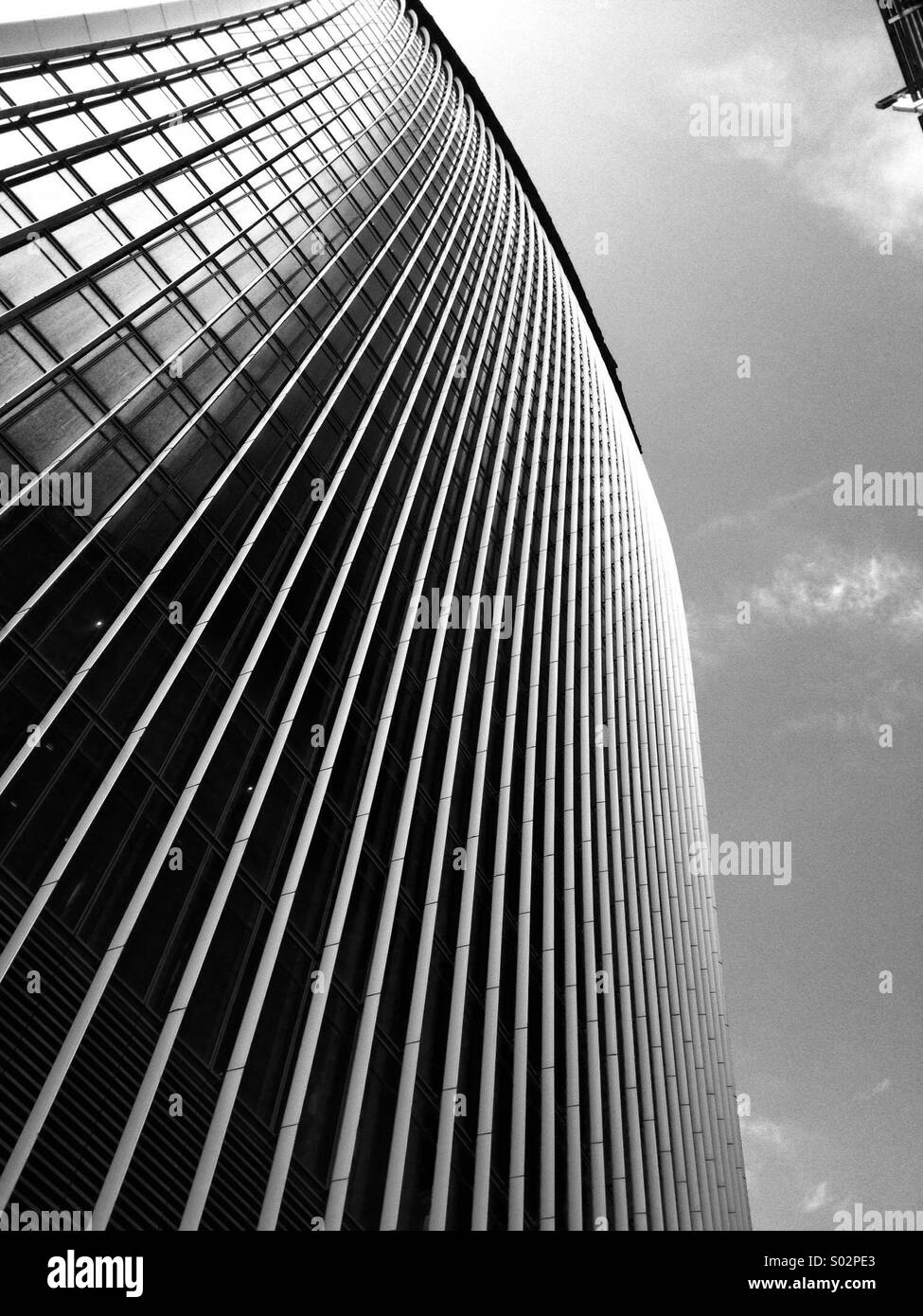 Il Walky Talky, nuovo grattacielo di Londra - Immagine stock catturata con smartphone