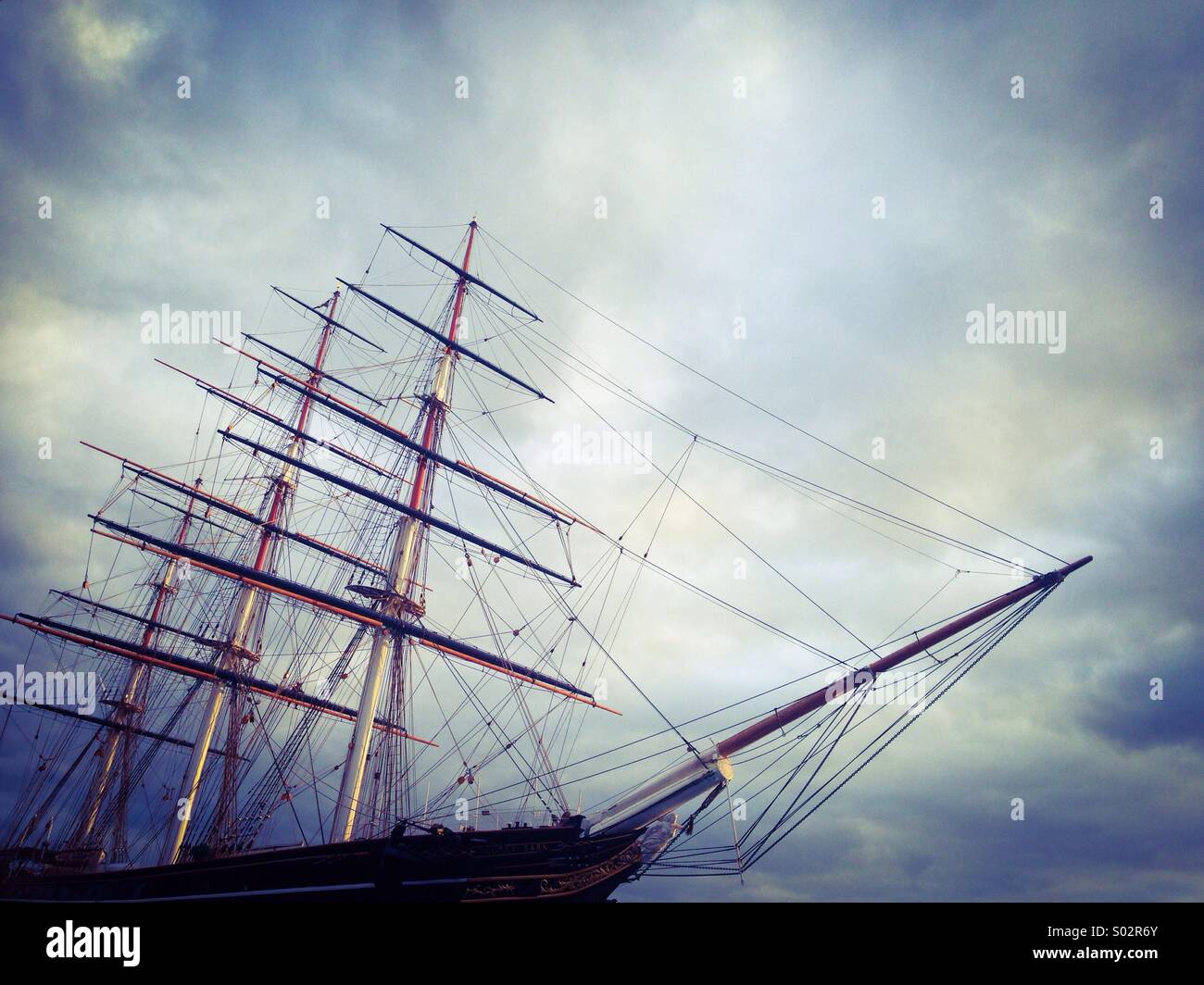 Cutty Sark - Immagine stock catturata con smartphone