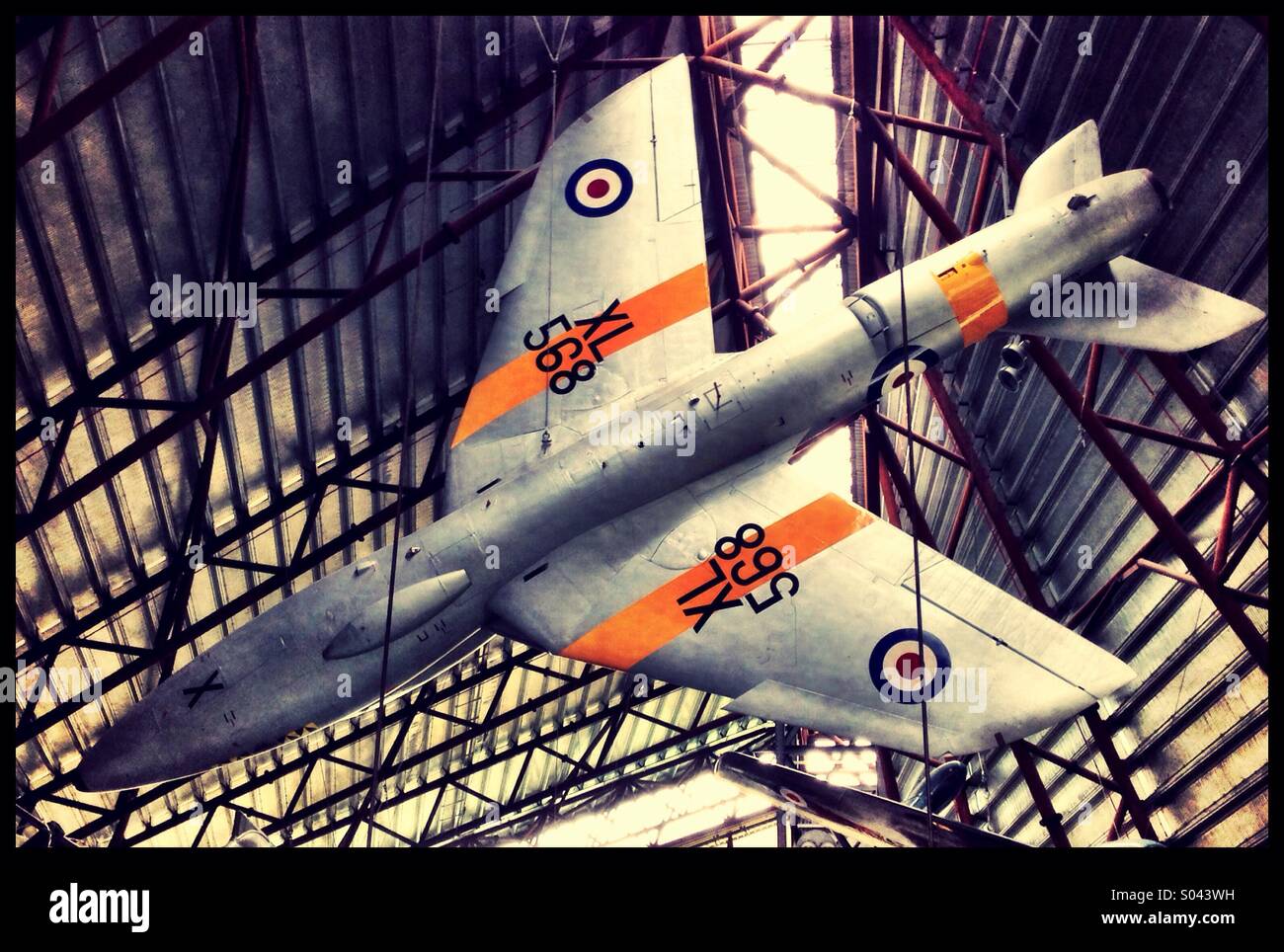 Jet aereo RAF Foto Stock