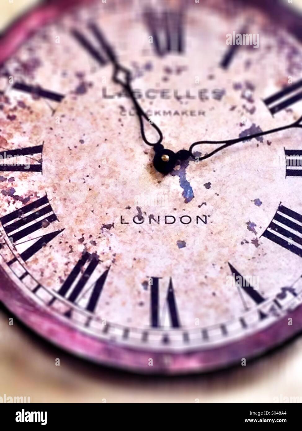 Ora di Londra - Immagine stock catturata con smartphone