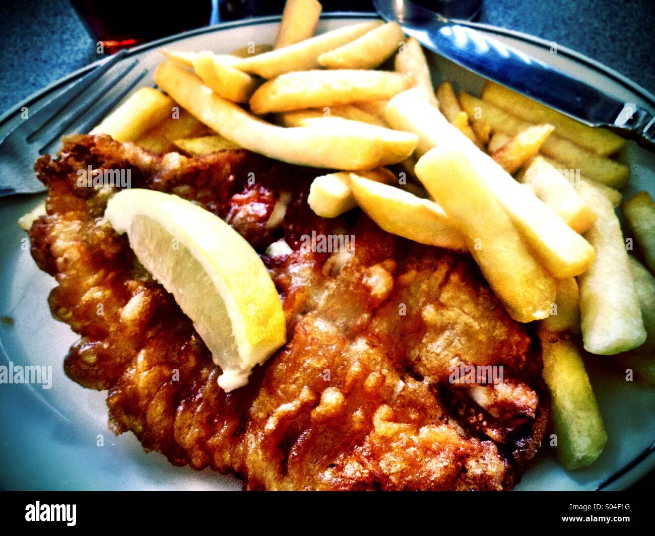 Fish ' n' Chips Foto Stock