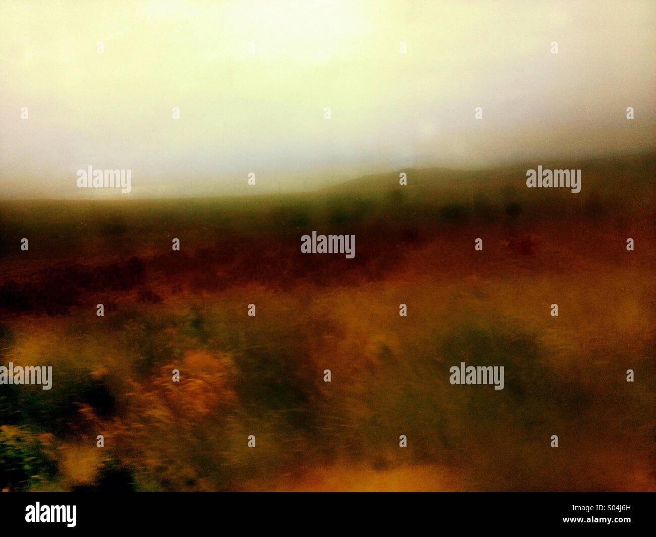 L'Irlanda Bog Foto Stock