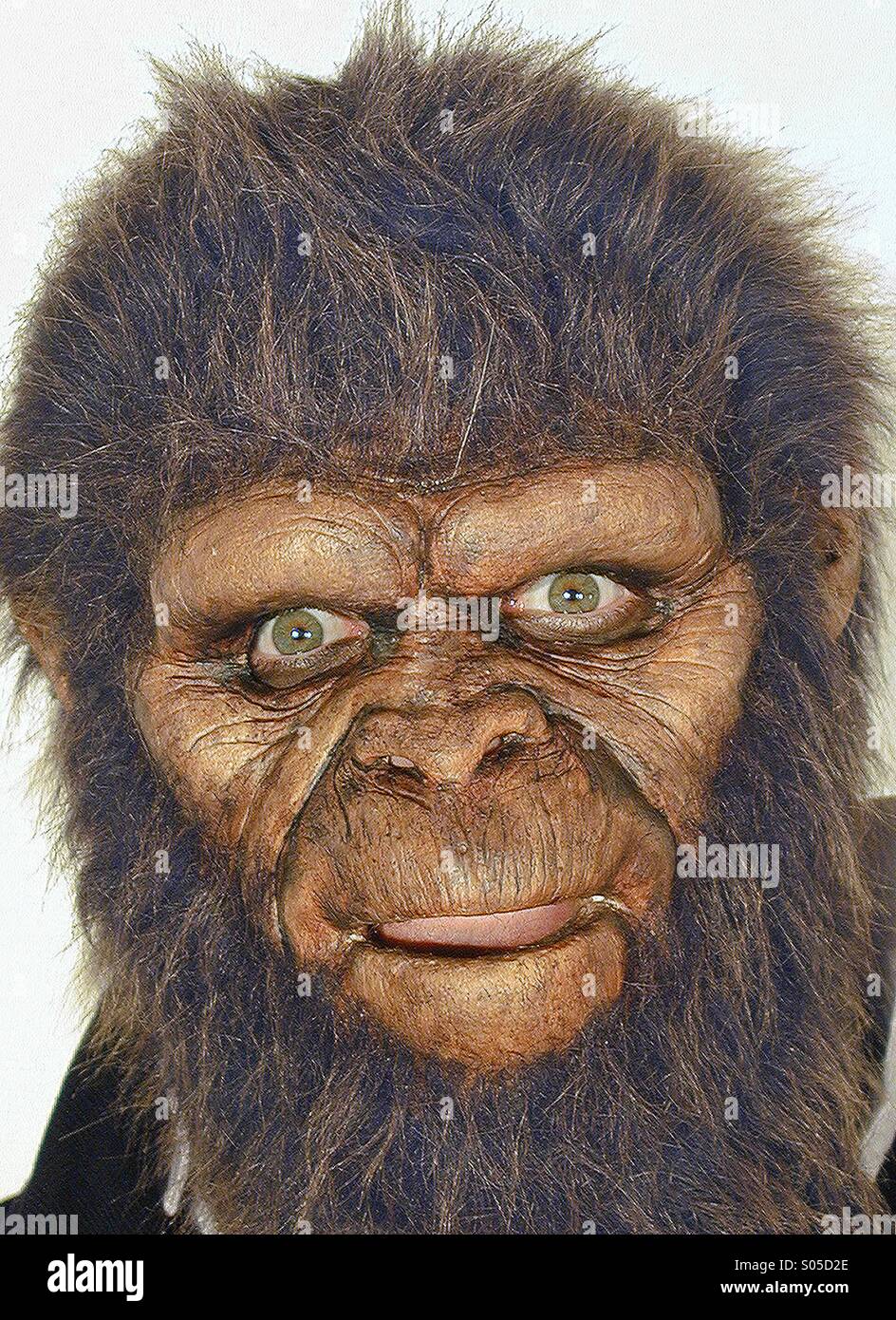 Maschera di scimmia Foto stock - Alamy