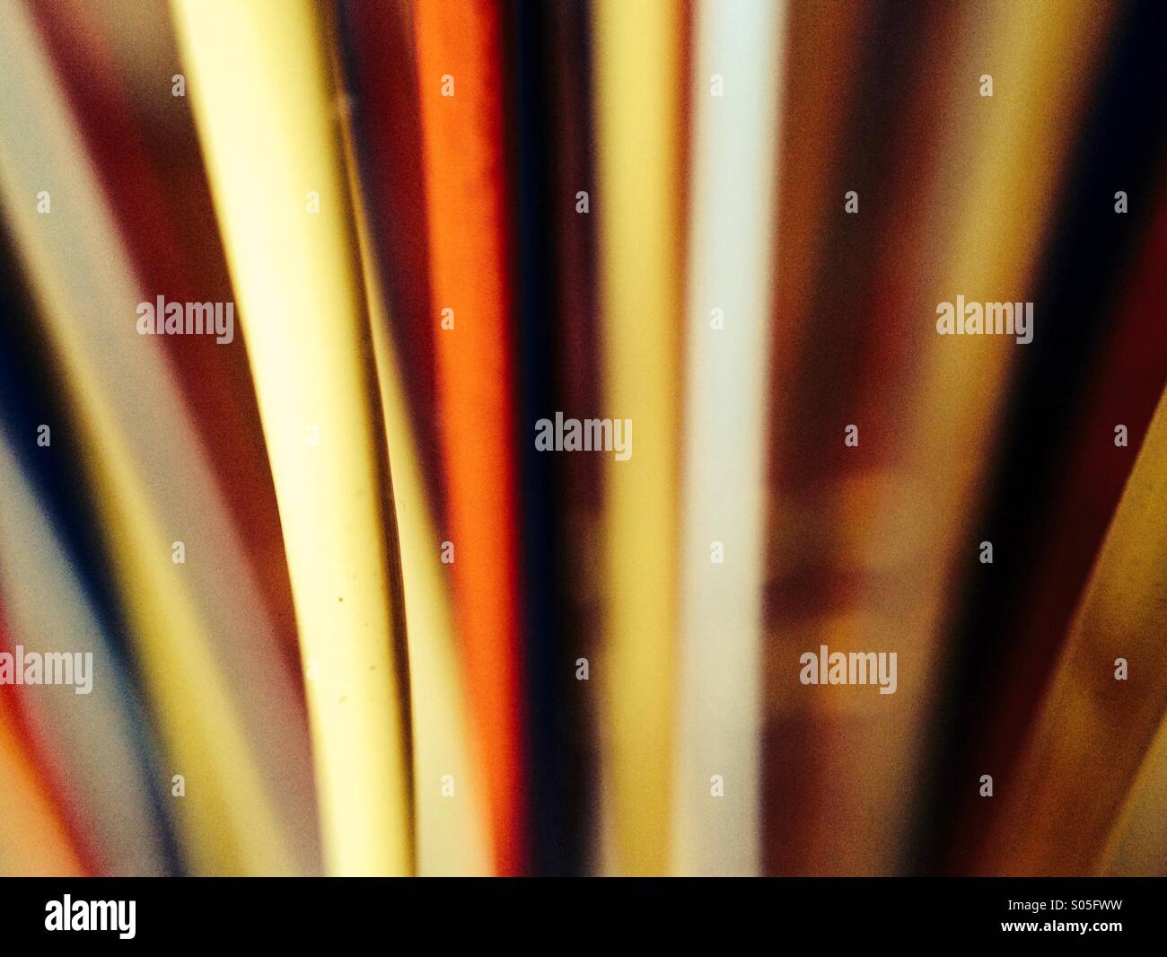 Close up multicolore di ingranamento di metallo Foto Stock