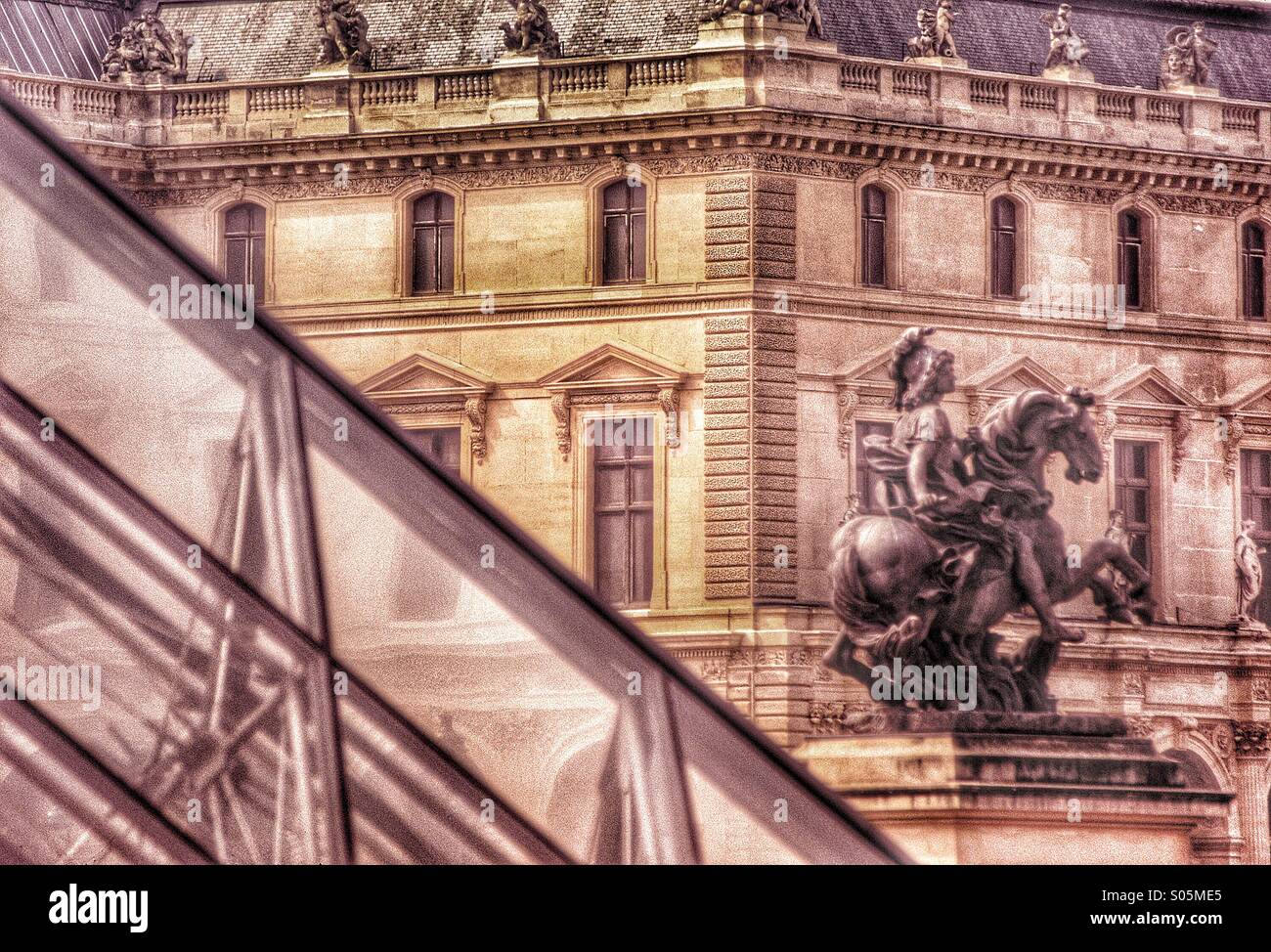 Louvre Foto Stock