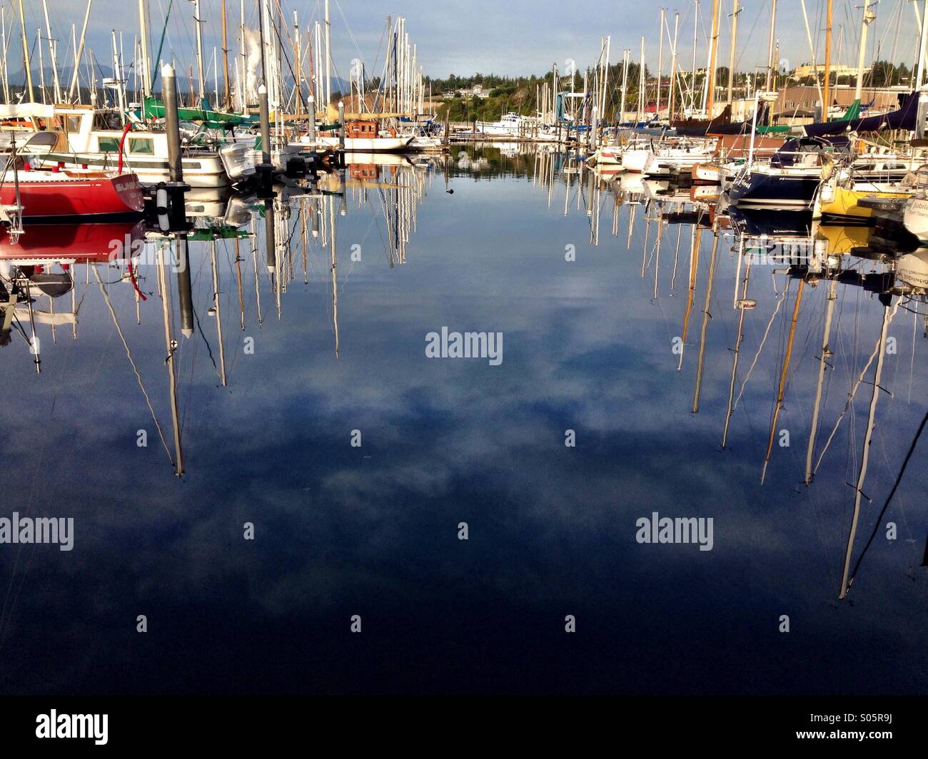 Boat Harbour, Port Townsend, Washington Foto Stock