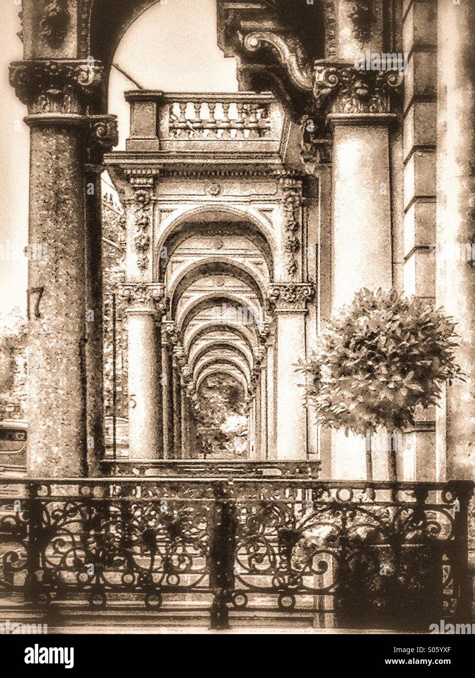 Architettura di Londra - Immagine stock catturata con smartphone