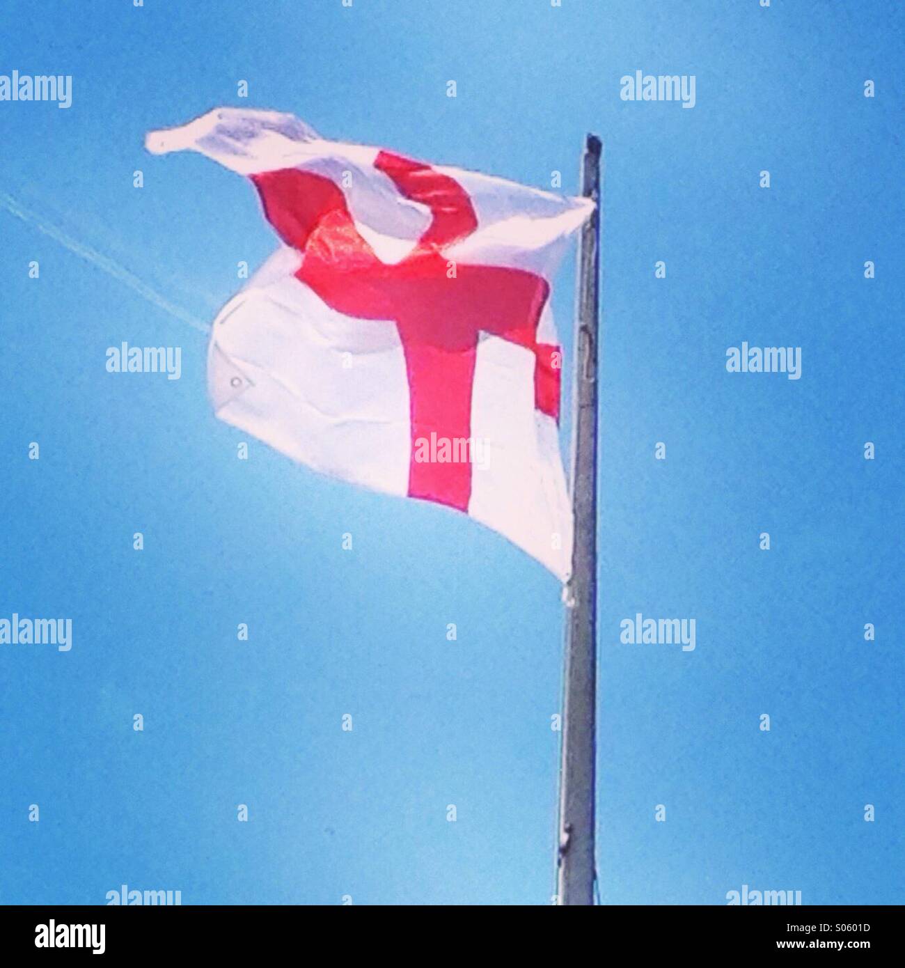 Adesivo Bandiera Inghilterra San Giorgio X 2 Decalcomania - Foto 3