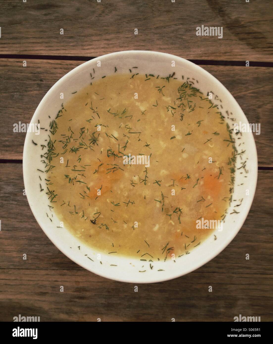 Zuppa - Immagine stock catturata con smartphone