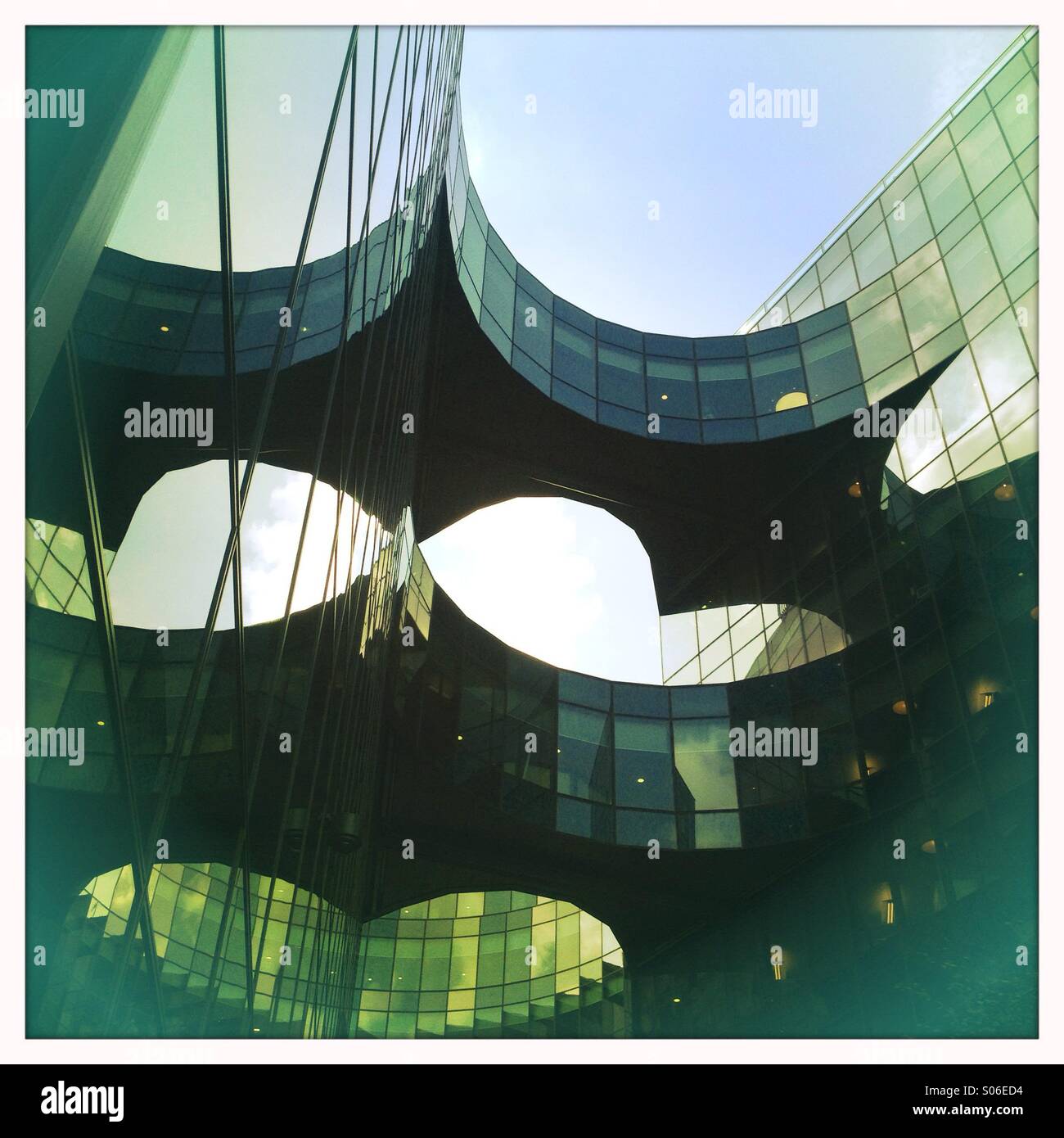 Abstract architettura, il più Londra Foto Stock