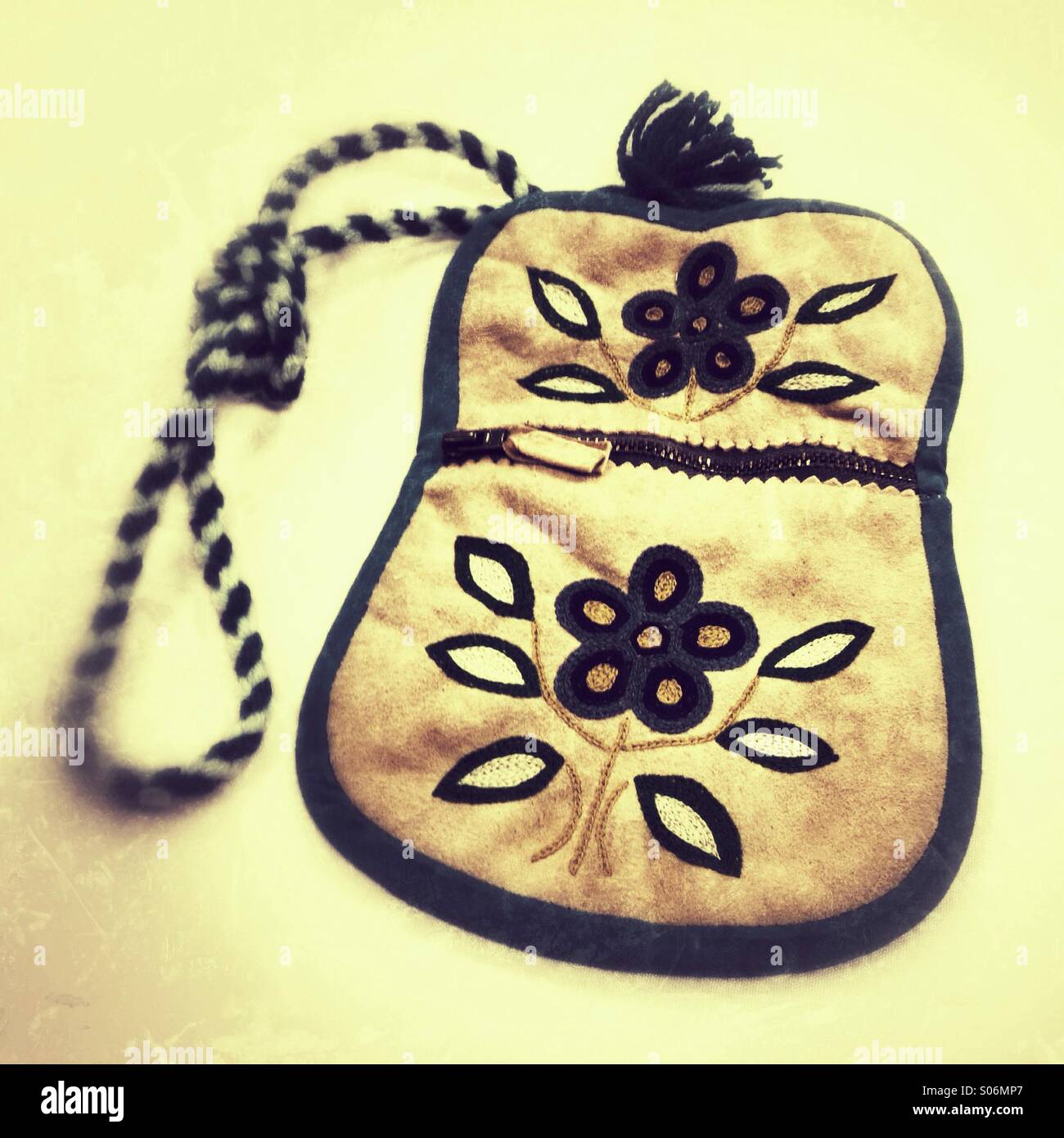 Borsa nativo - Immagine stock catturata con smartphone