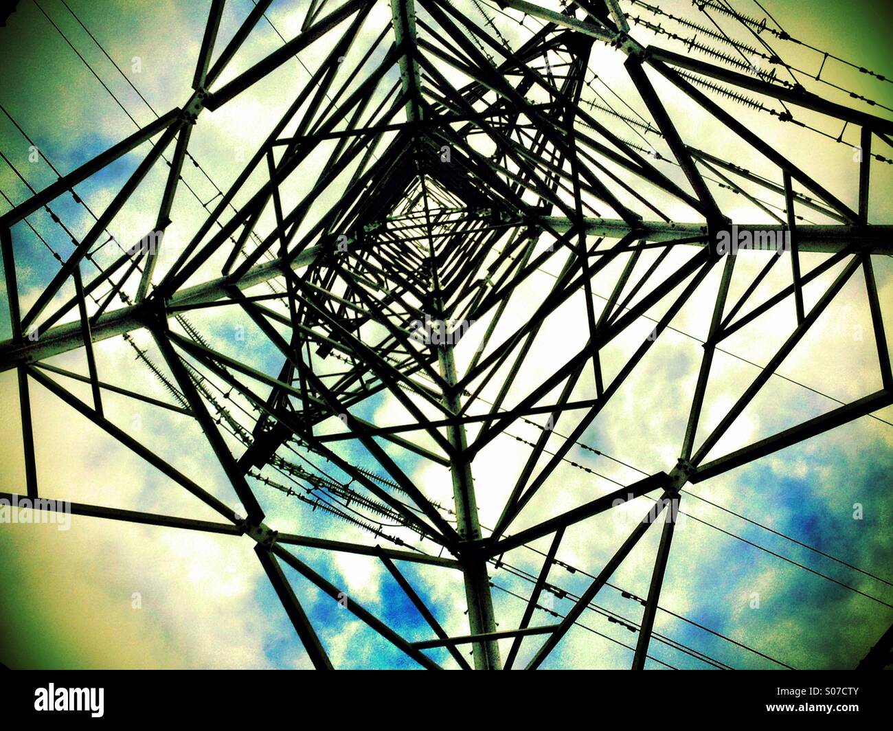 Pilone dell'#1 - Immagine stock catturata con smartphone