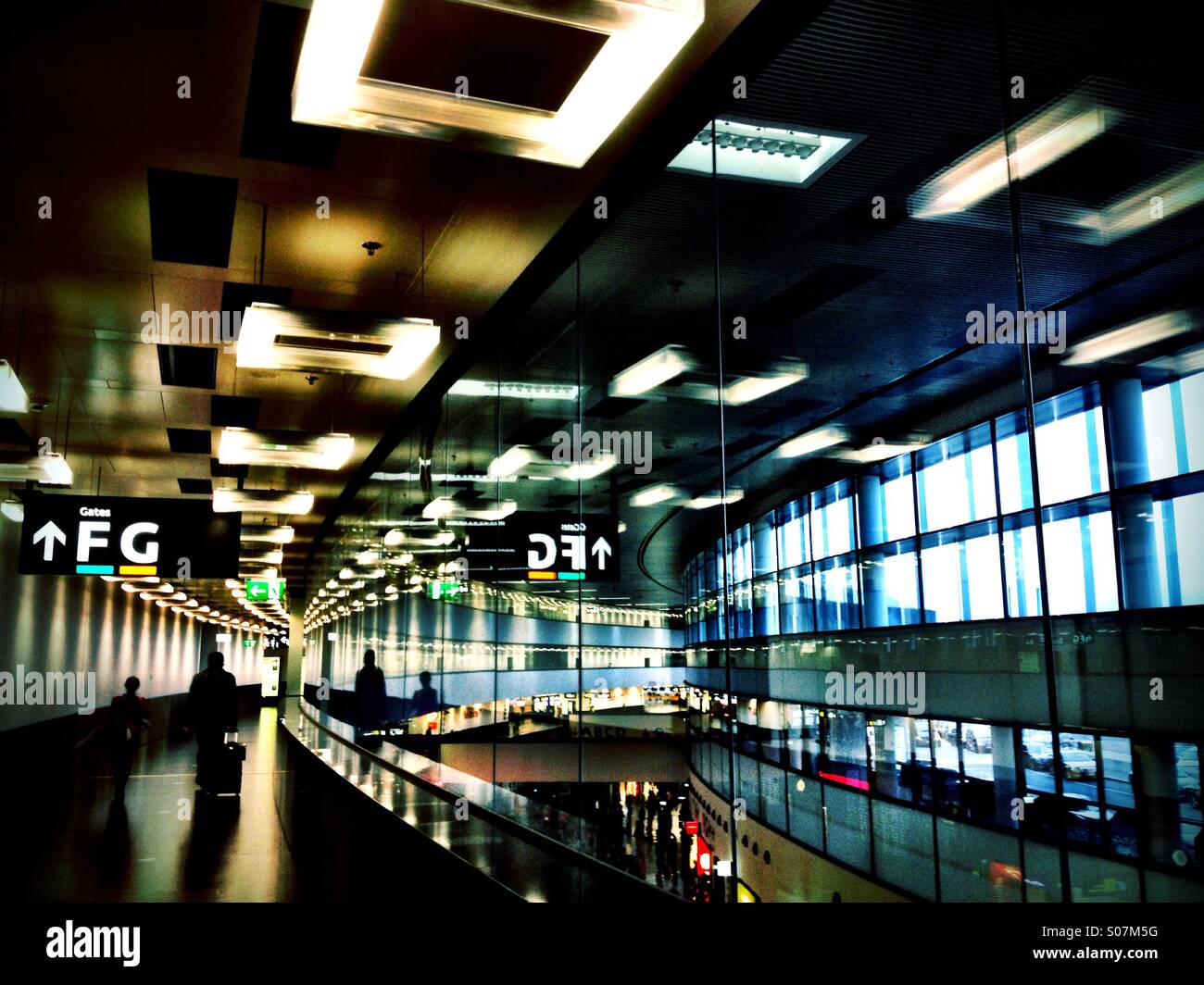 Aeroporto di Vienna Austria Foto Stock