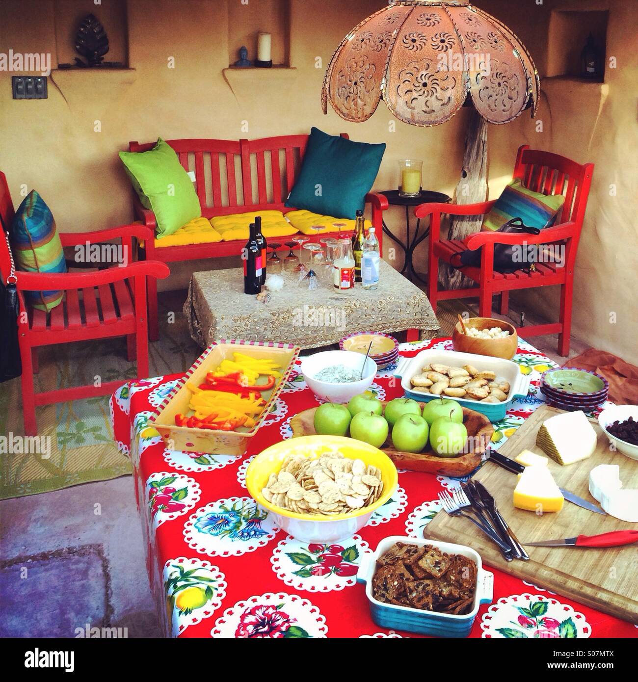 Parte esterna diffusione Foto Stock