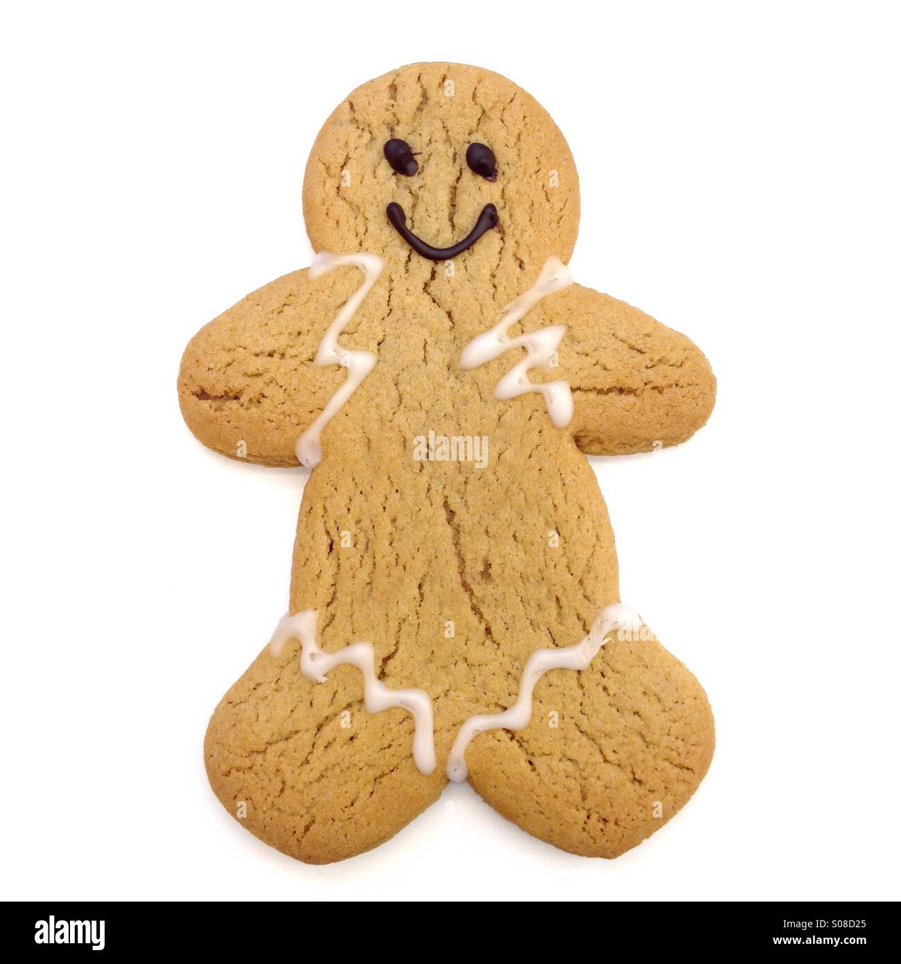 Gingerbread Man - Immagine stock catturata con smartphone