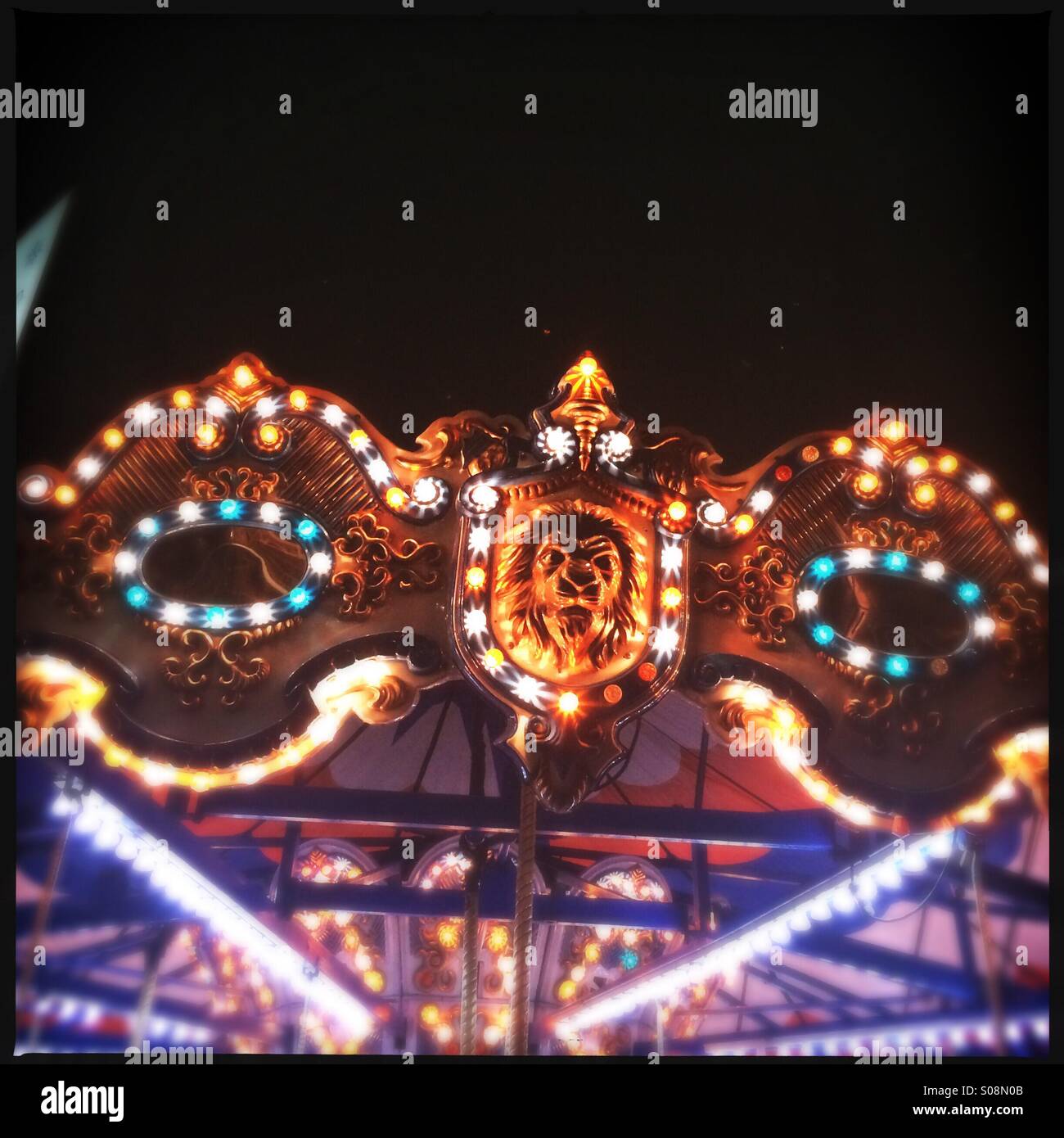 Giostra - Immagine stock catturata con smartphone