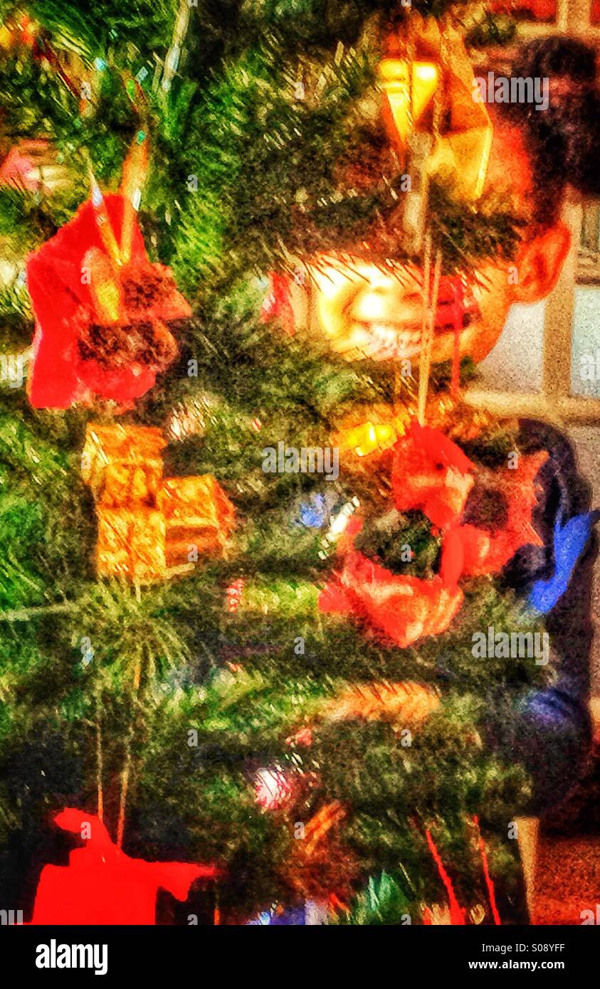 L'albero di Natale Foto Stock