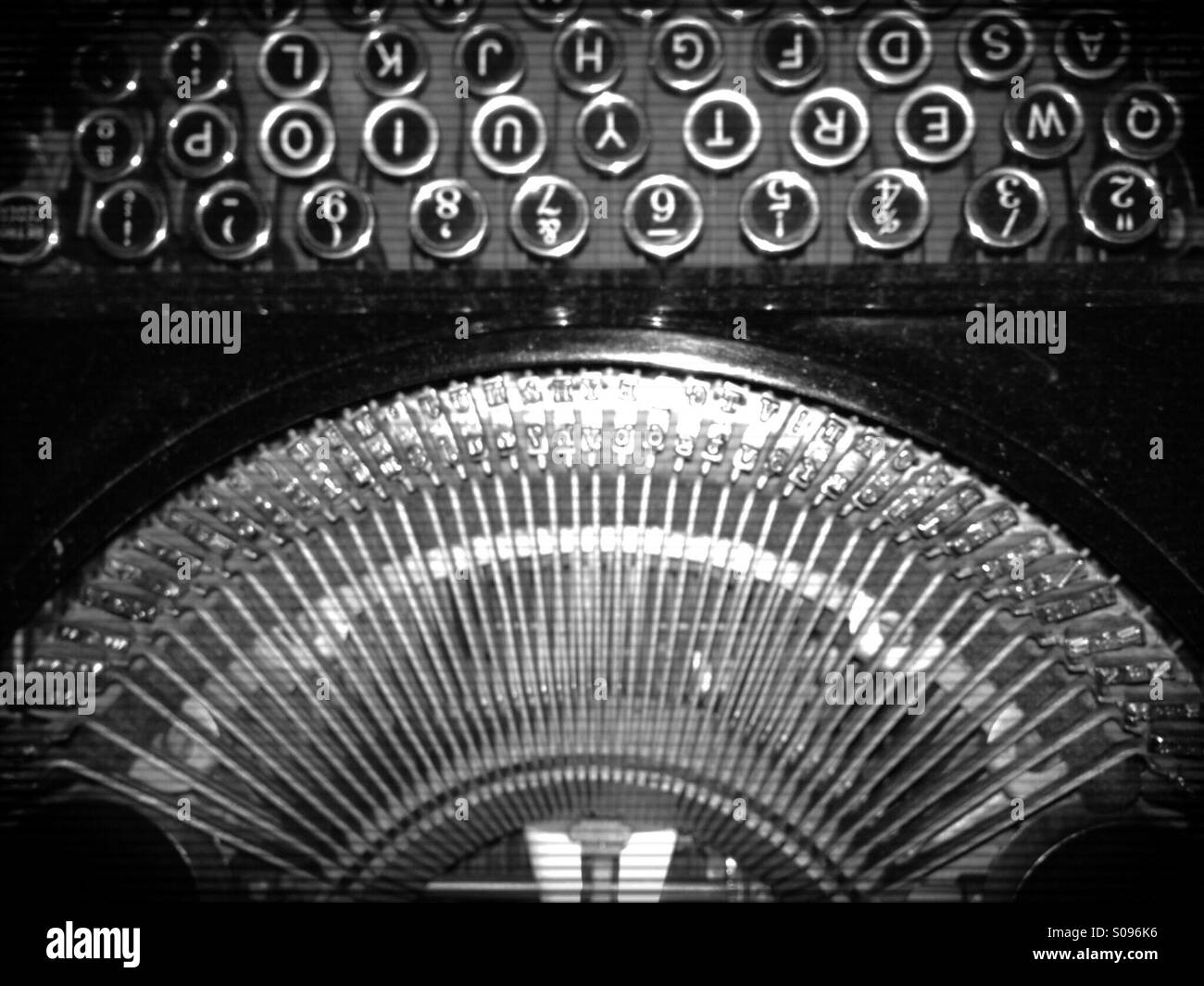 Vintage macchina macchina da scrivere Foto Stock