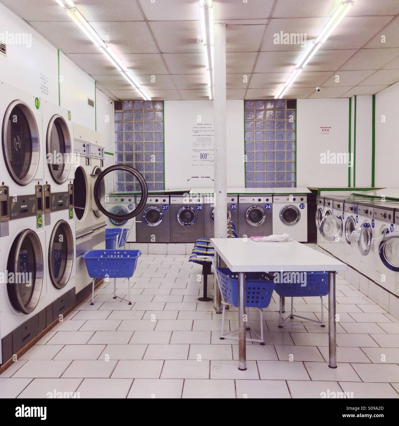 Servizio lavanderia Foto Stock
