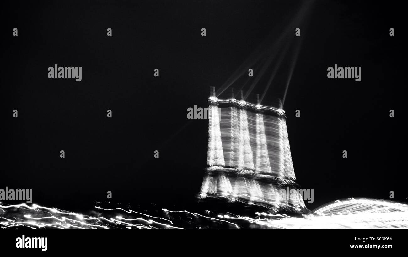 La Torre Eiffel a Parigi, Francia. Foto Stock