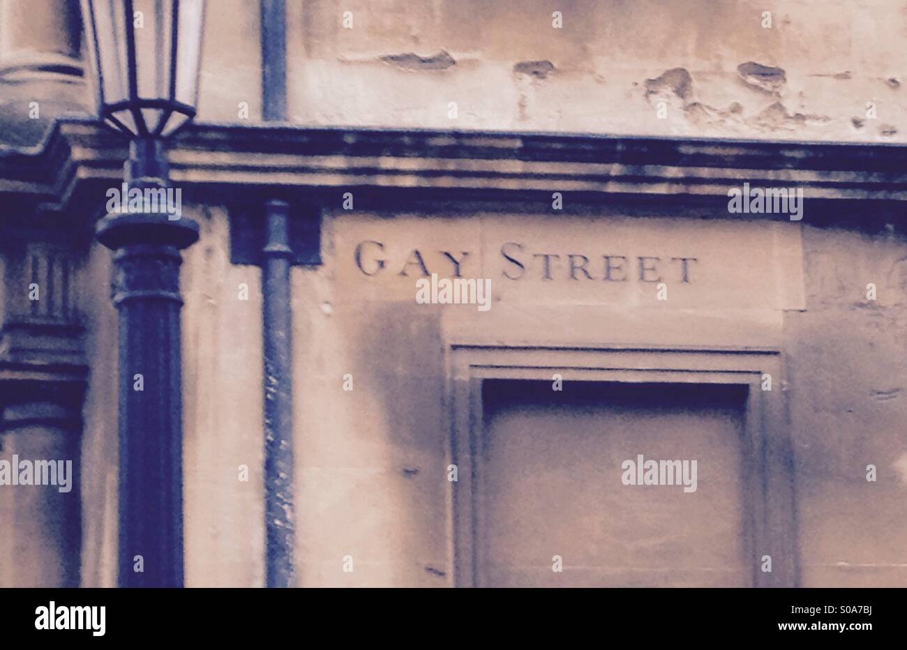 Gay Street Foto Stock
