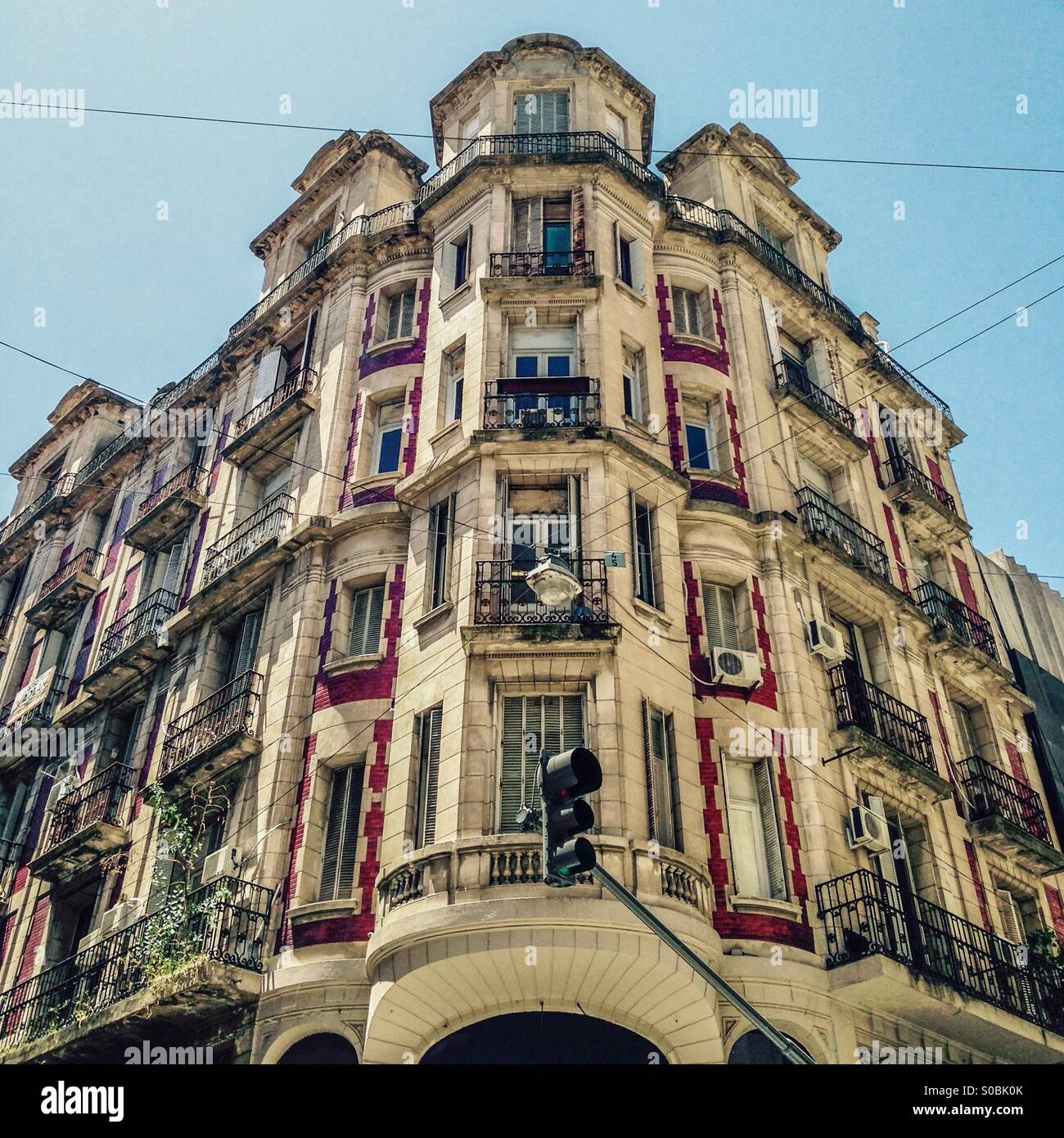 Angolo di Buenos Aires Foto Stock