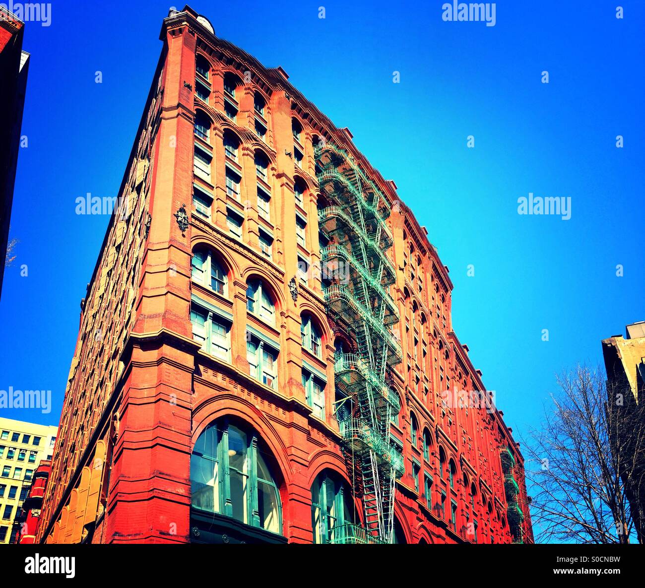 Edificio di puck, NYC Foto Stock