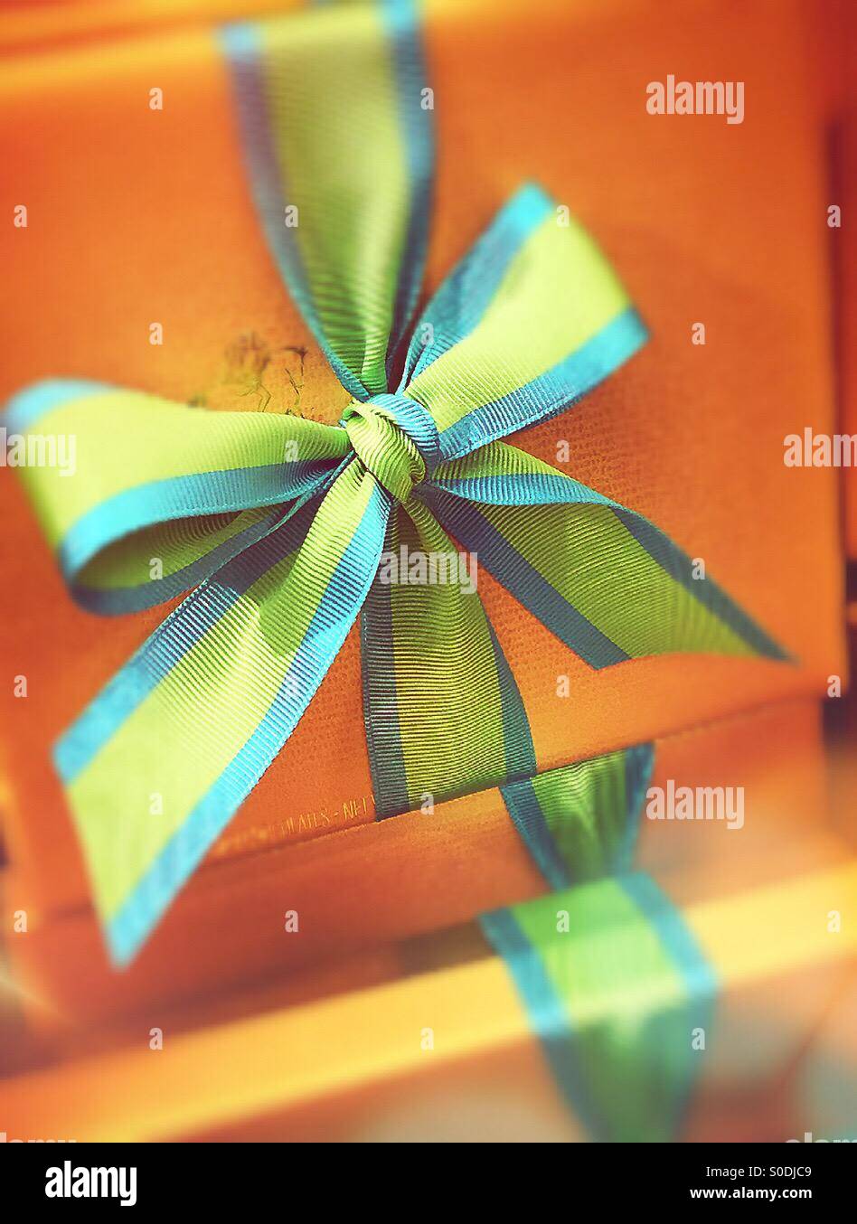 Regalo - Immagine stock catturata con smartphone
