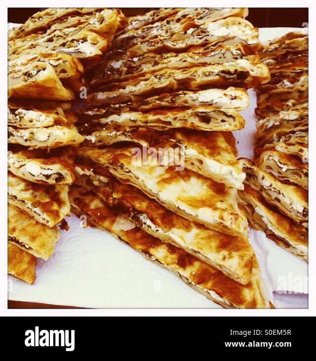 Burek - Immagine stock catturata con smartphone