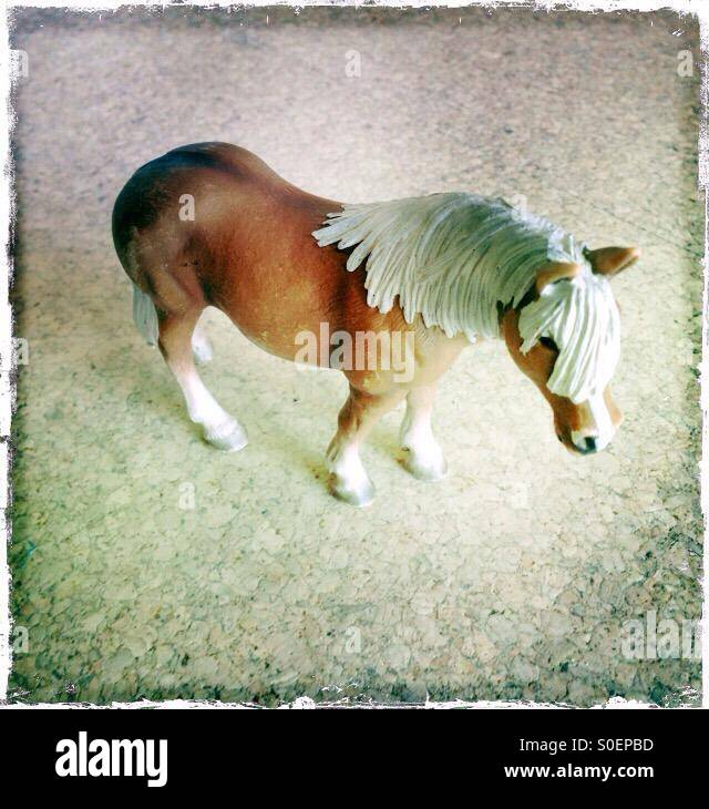Giocattolo Pony Foto Stock