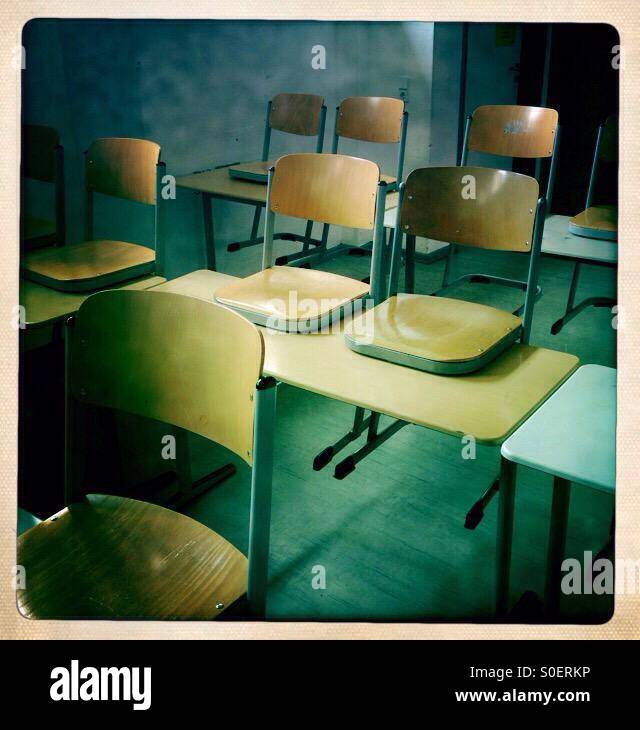 Aula - Immagine stock catturata con smartphone