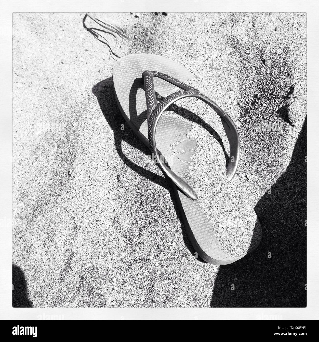 Sandy Flip Flop Foto Stock