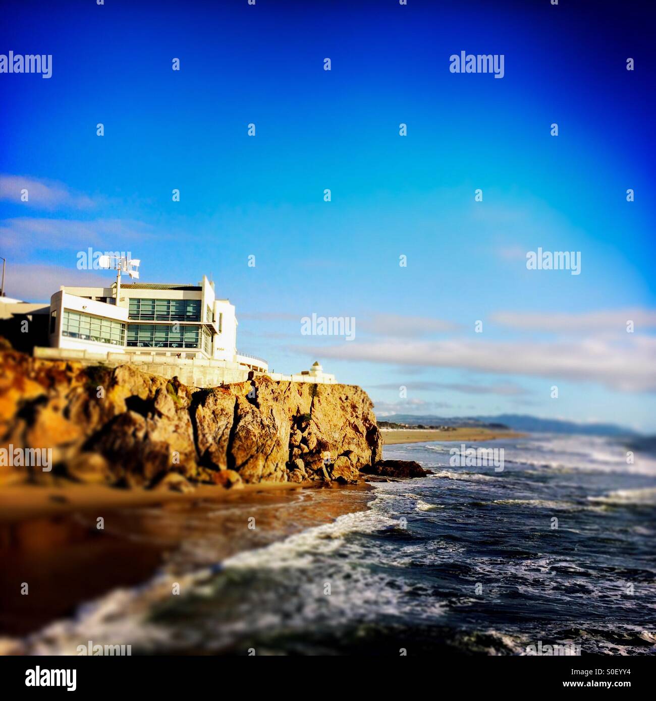 Il Cliff House Restaurant a Lands End. San Francisco, California, Stati Uniti d'America Foto Stock