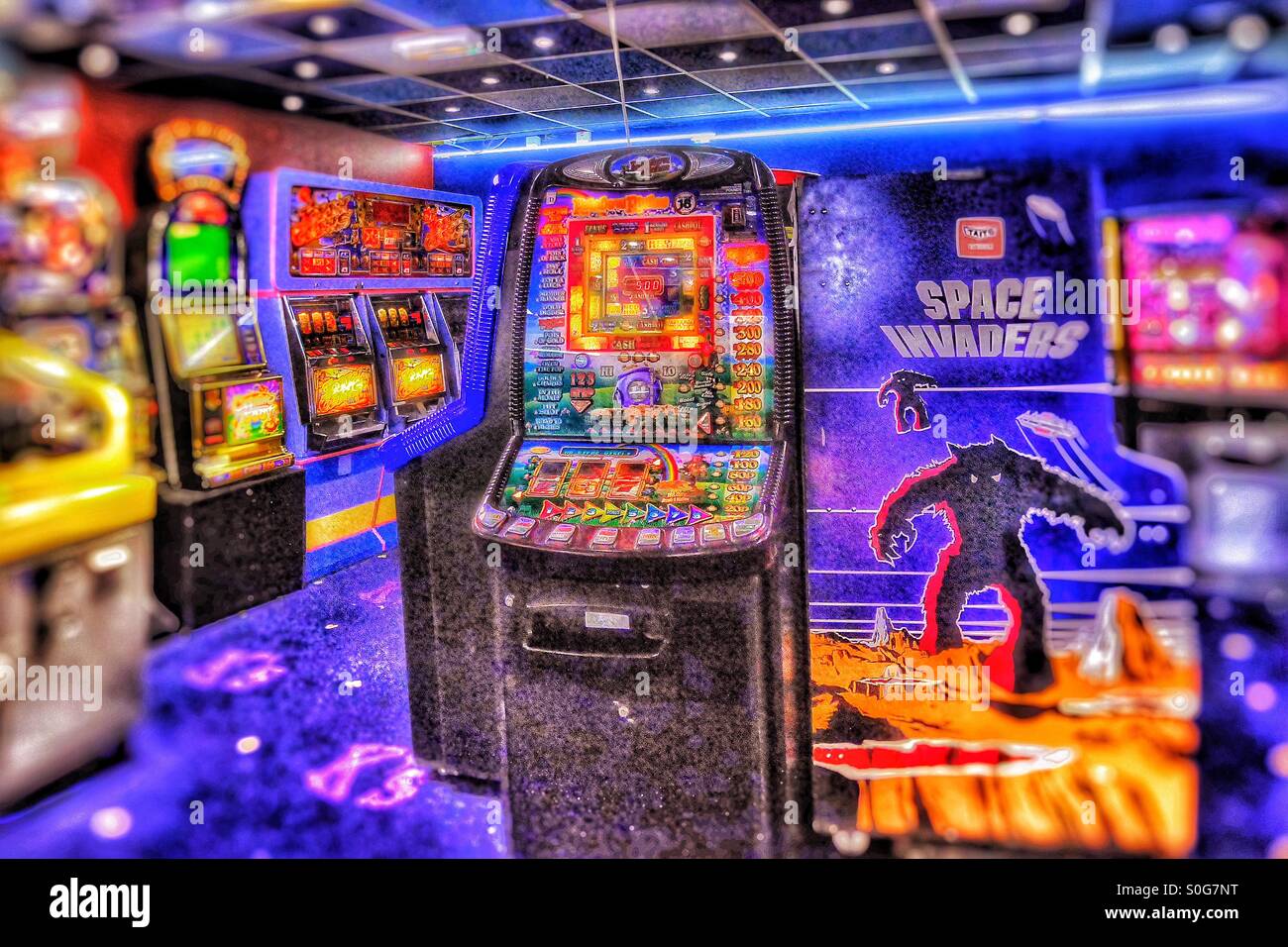 Arcade Foto Stock