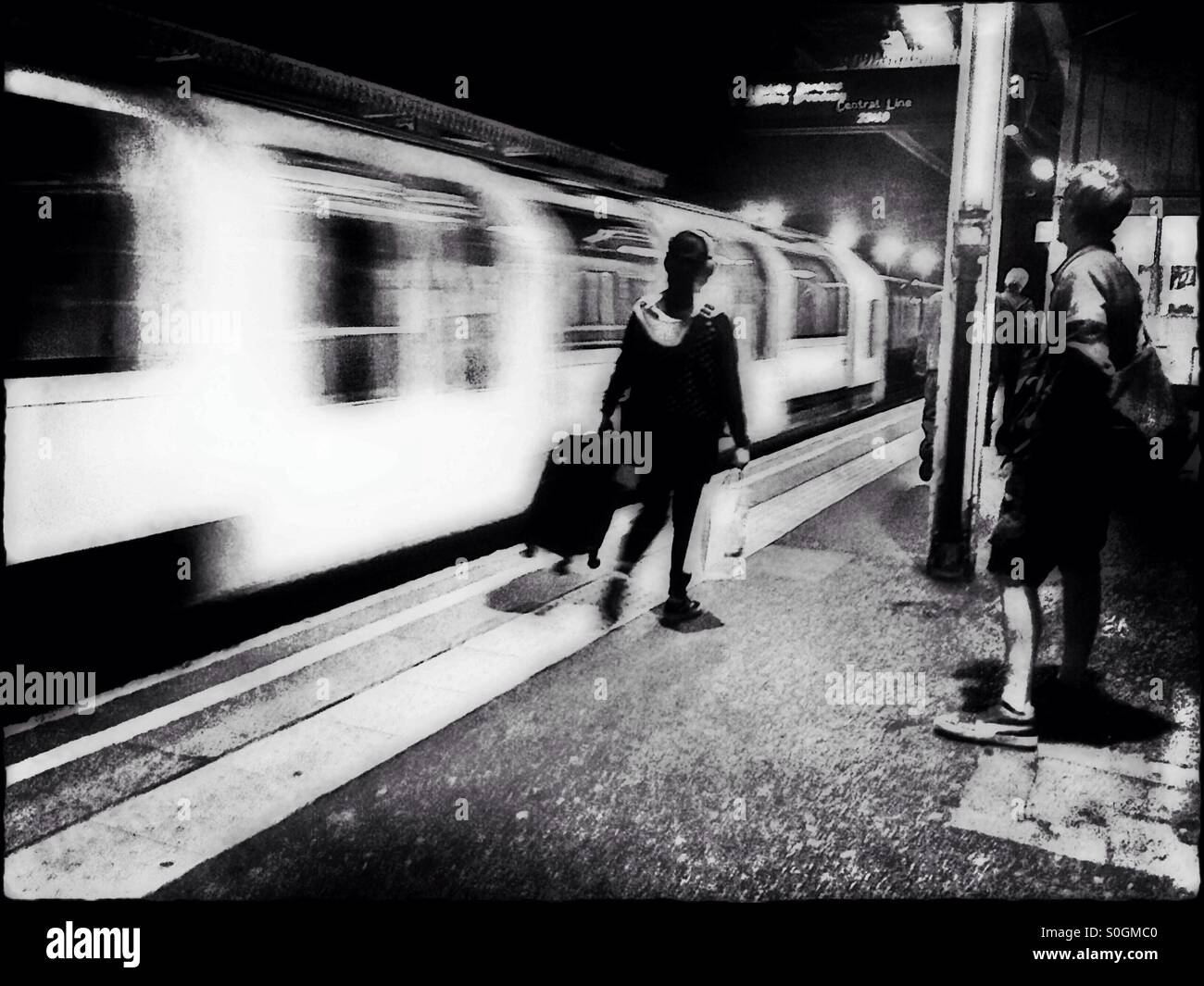 Stazione della metropolitana di North Acton, London Borough of Ealing, West London, England, Regno Unito, Europa Foto Stock