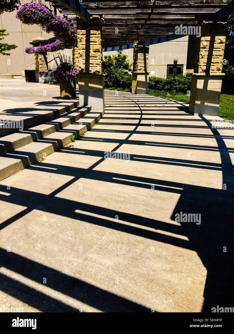 Patio - Immagine stock catturata con smartphone