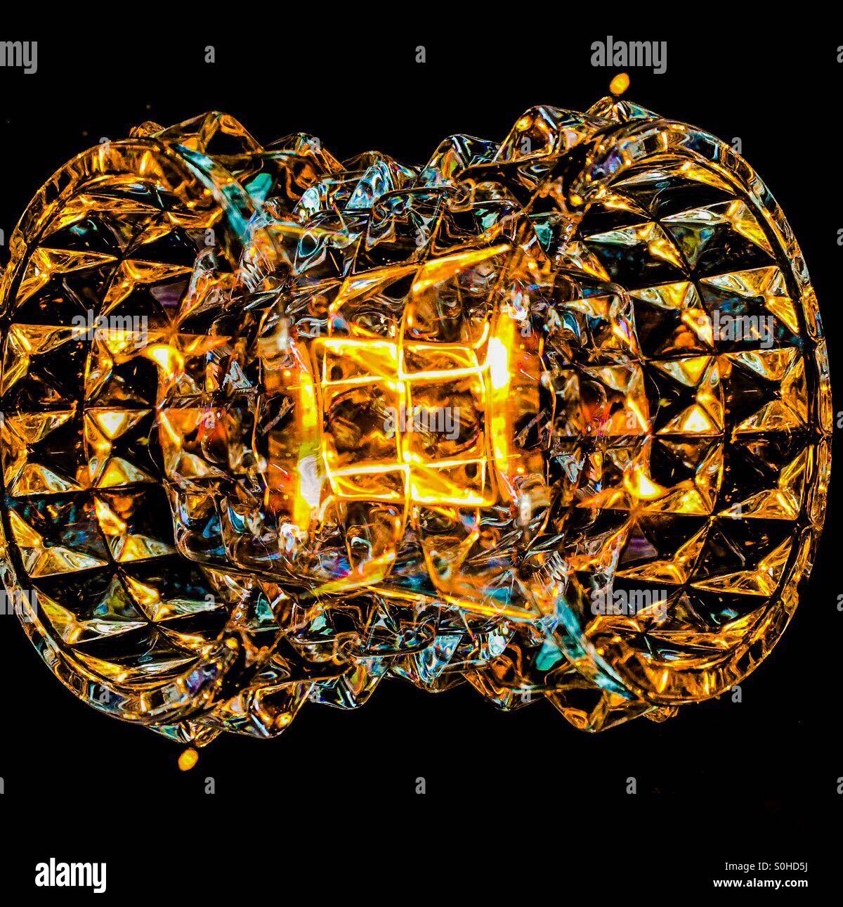 Tamburo di cristallo Foto Stock