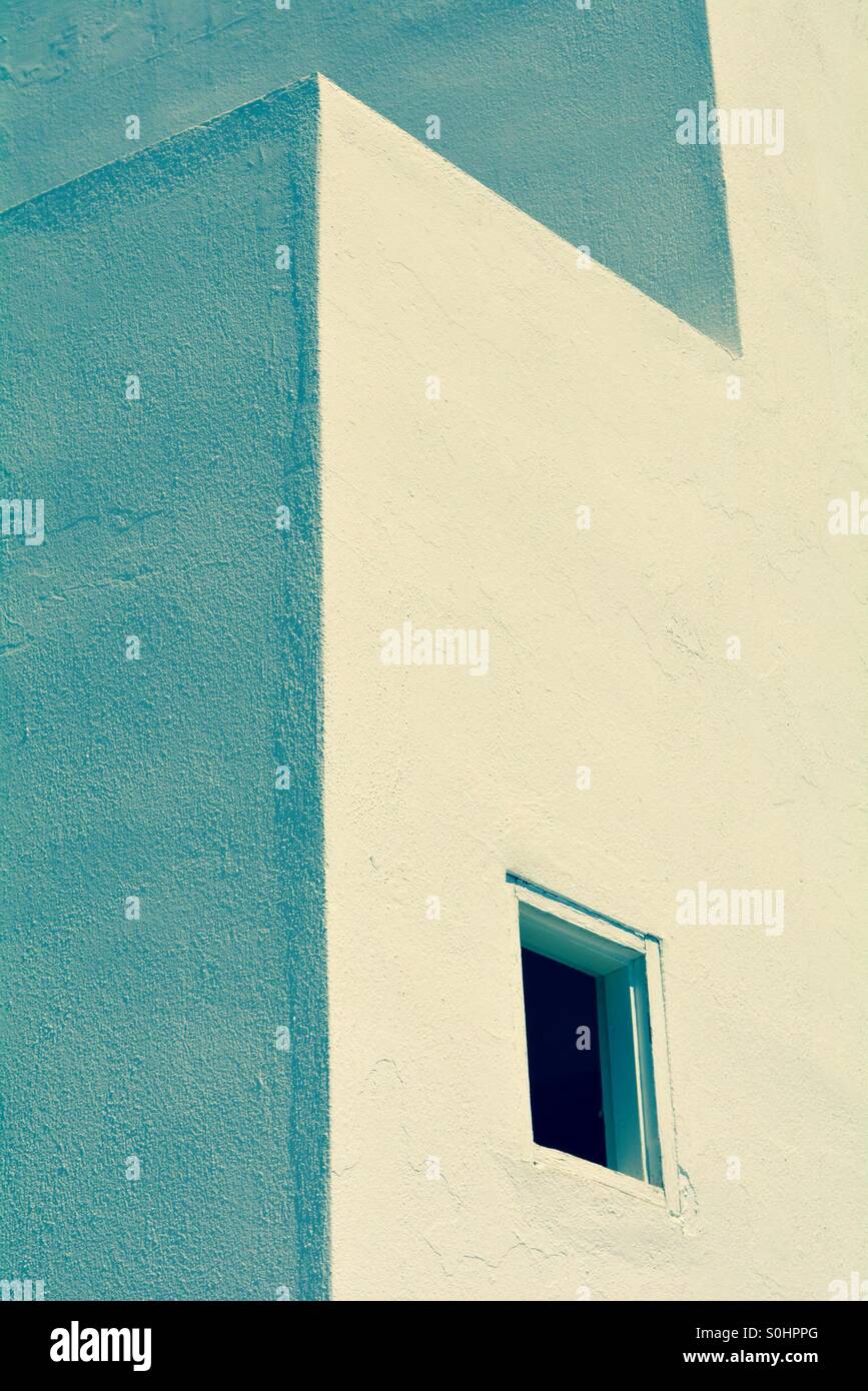 In prossimità di un edificio bianco in Loutro, Creta Foto Stock