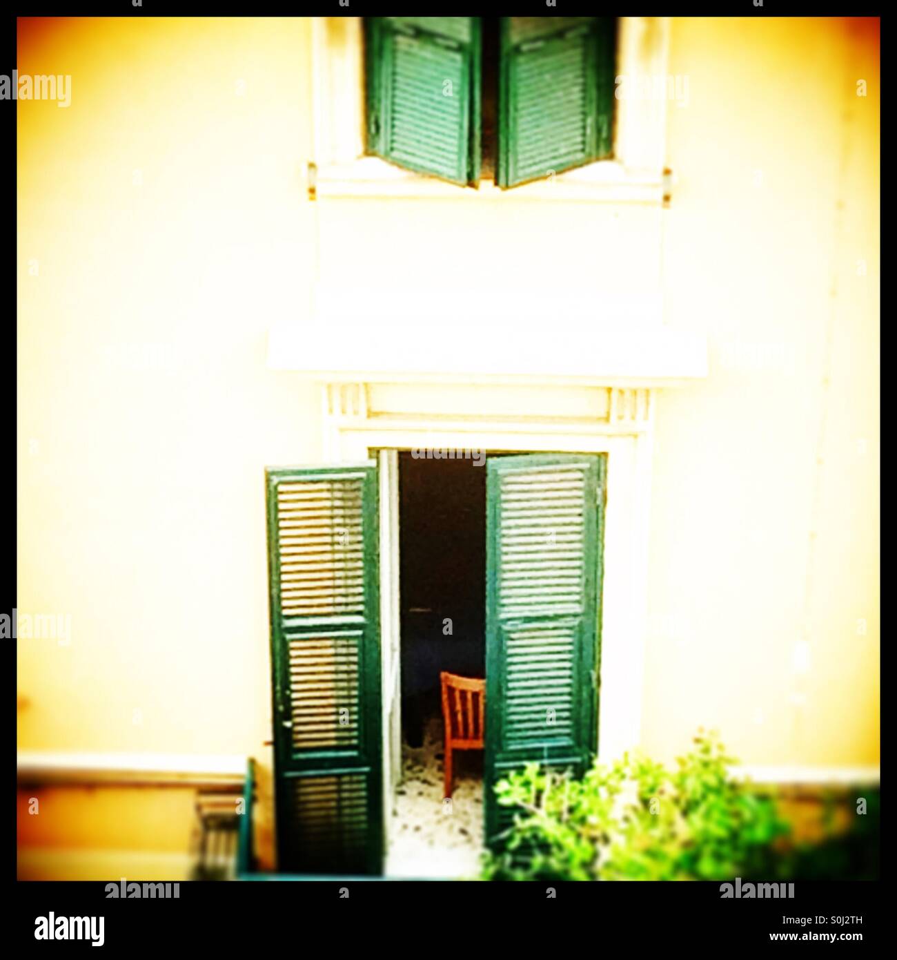 sedia - Immagine stock catturata con smartphone