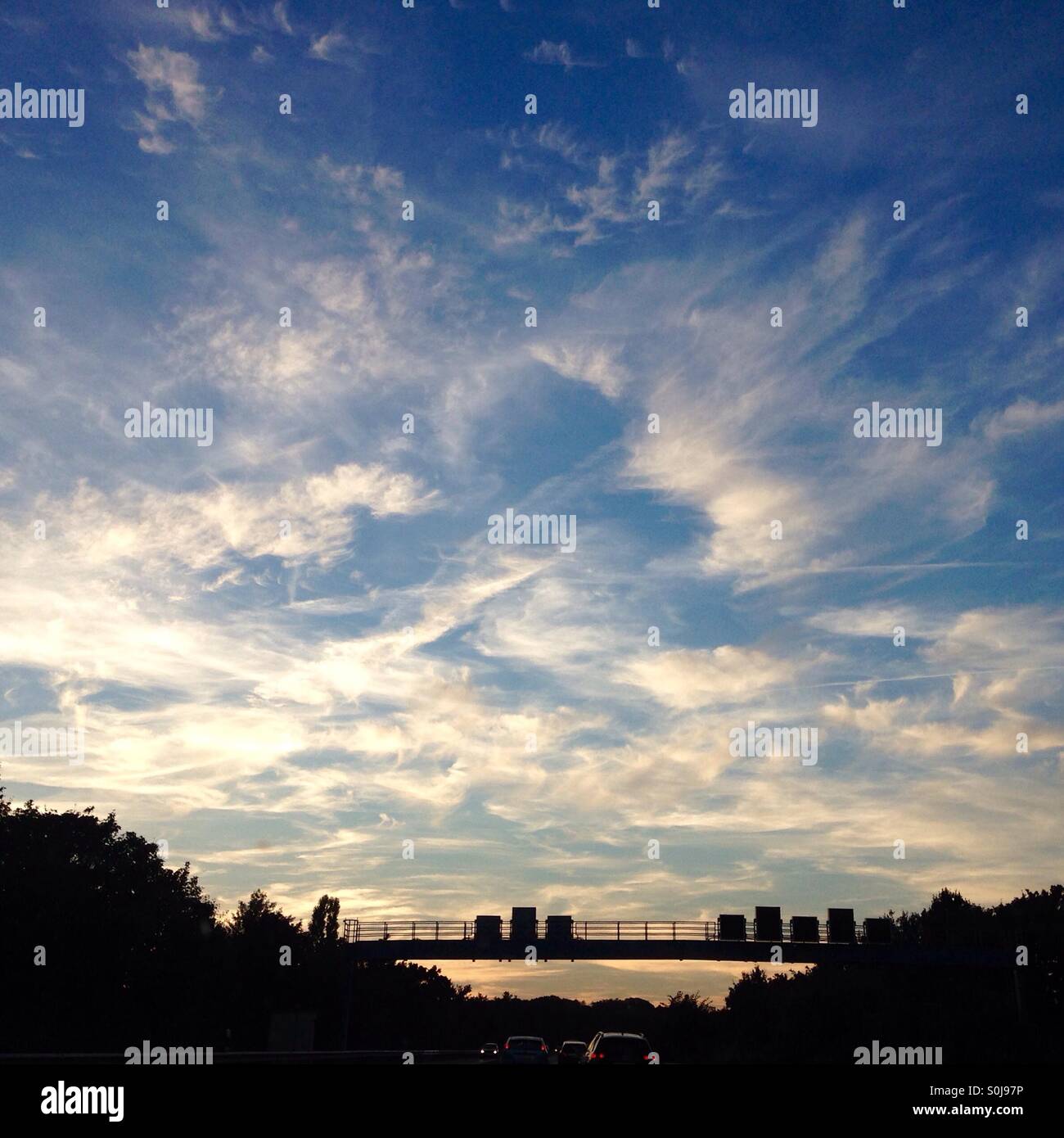 Skyline - Immagine stock catturata con smartphone