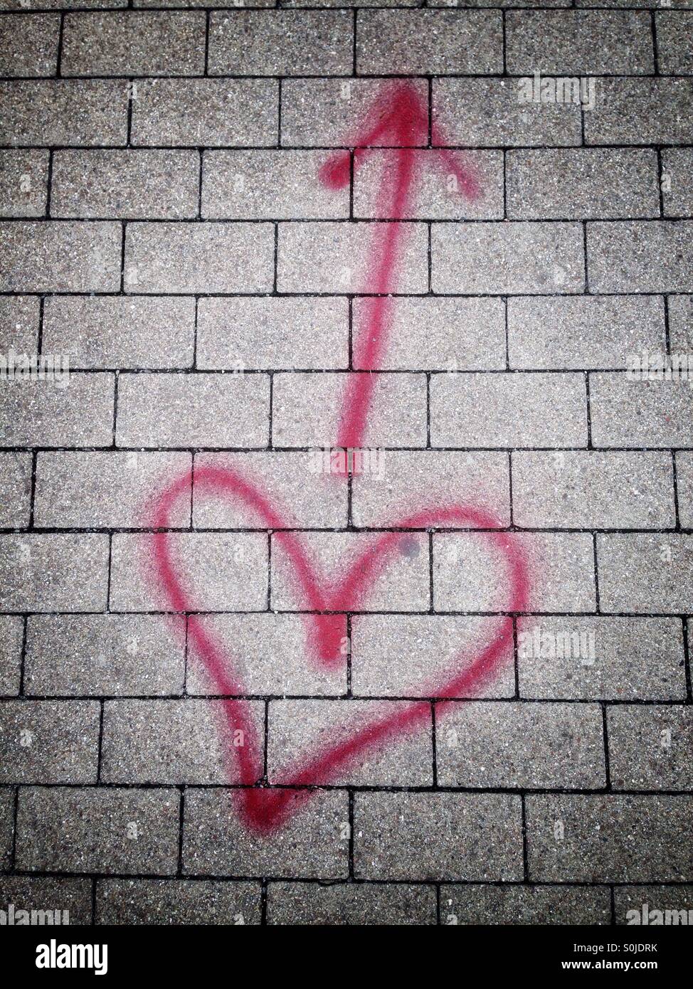 Amore - Immagine stock catturata con smartphone