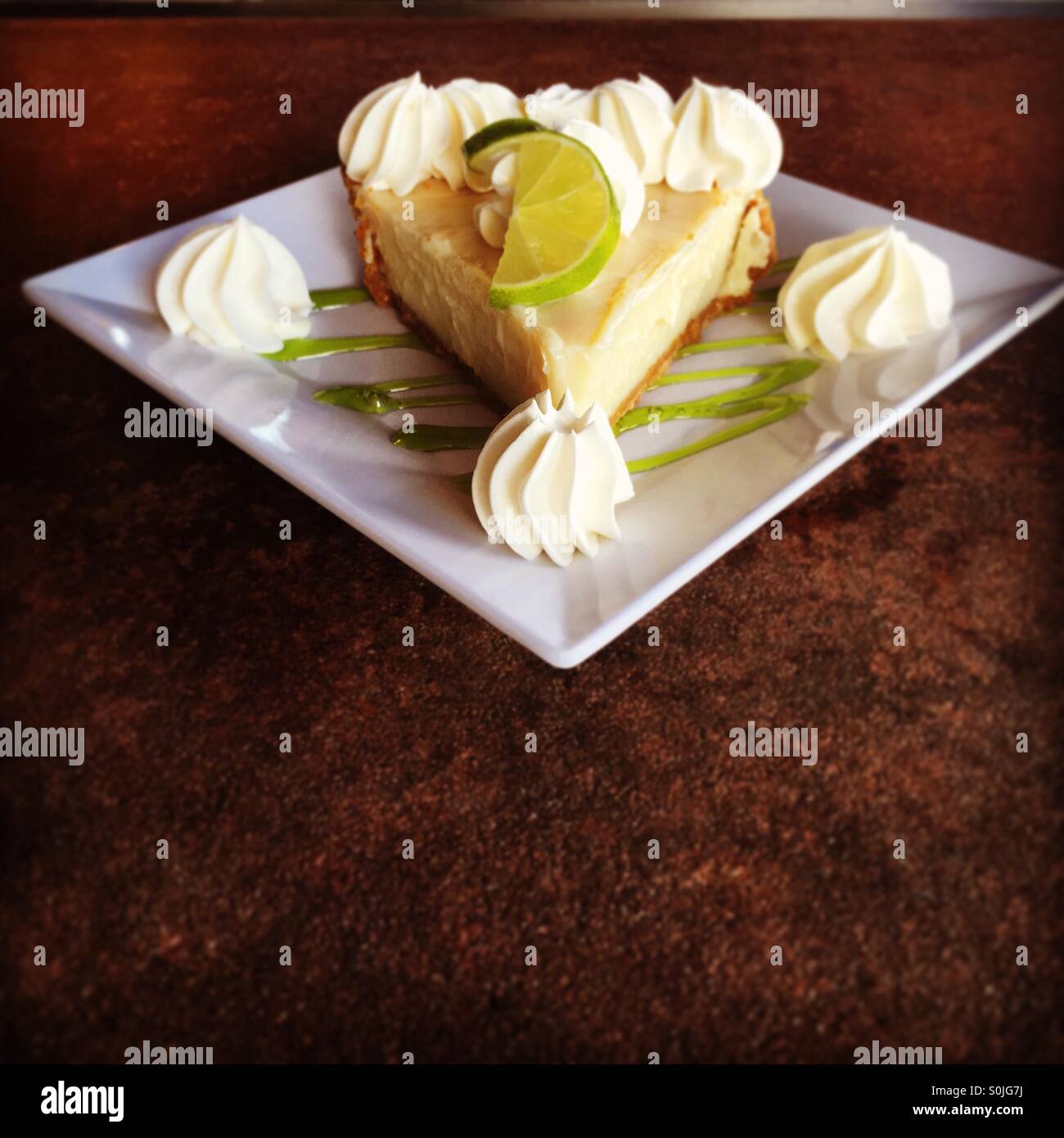 Killer key lime creazione! Foto Stock