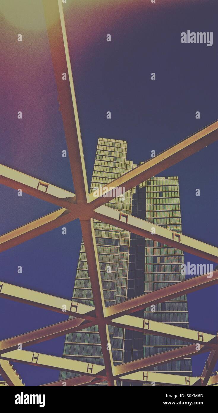 L'aumento delle temperature di colpire le nostre città. Foto Stock